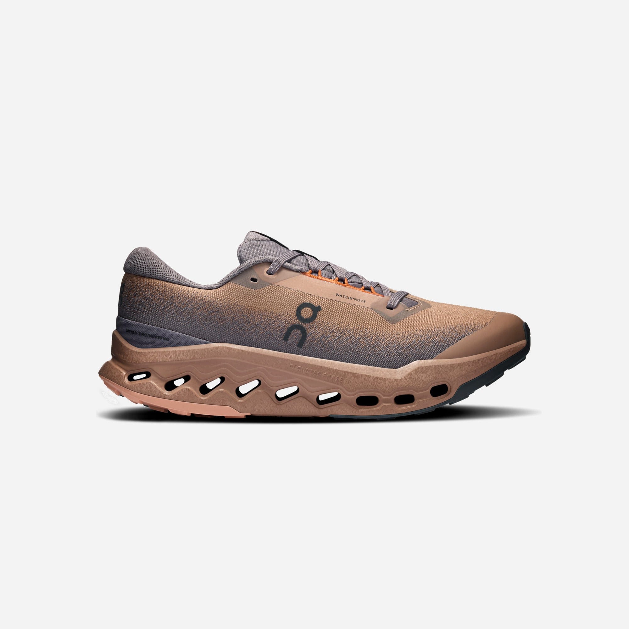 ON Running Cloudsurfer Trail 2 Waterproof Portobello Pebble
