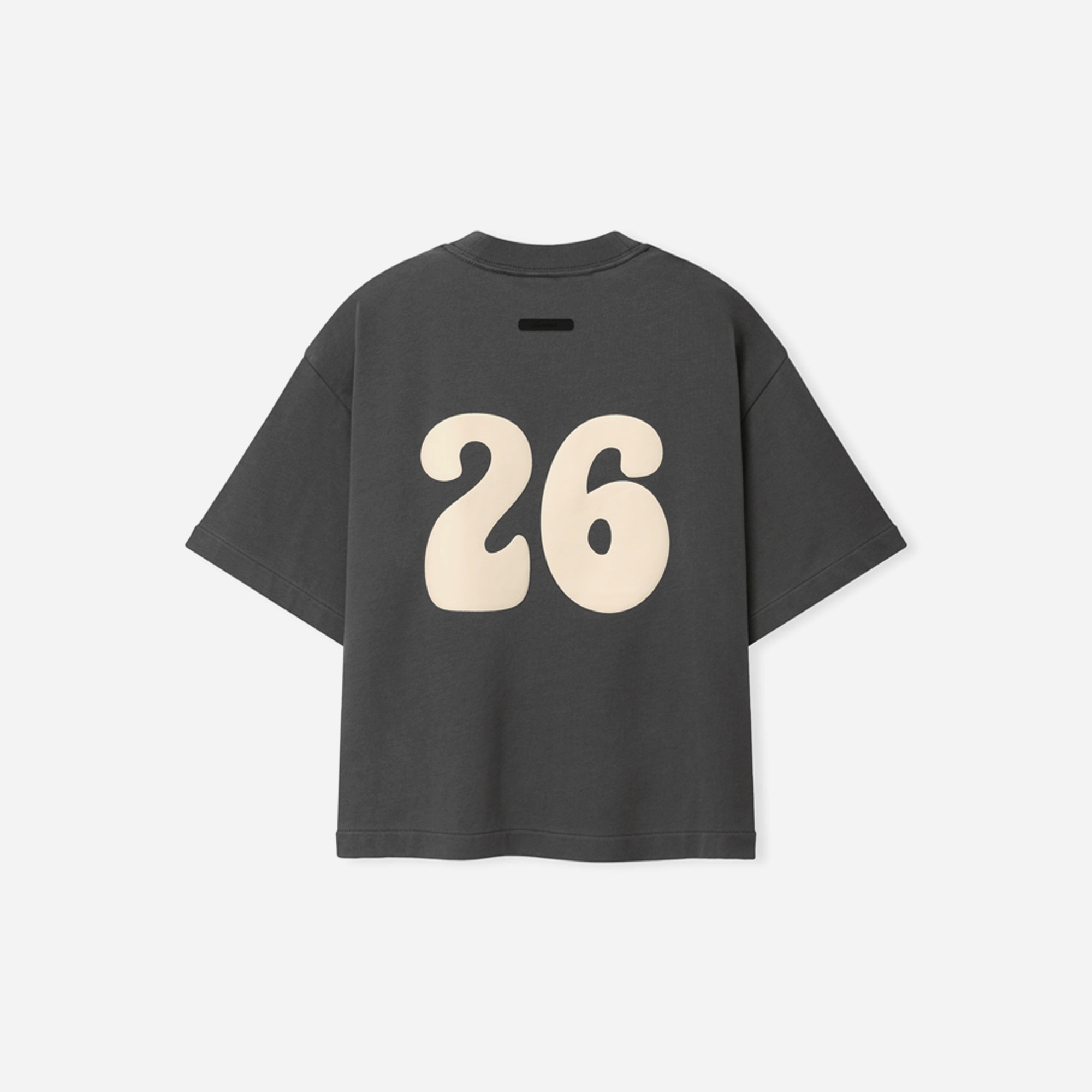 Fear Of God Essentials Kids Merch Tee Boxy Fit Iron Grey