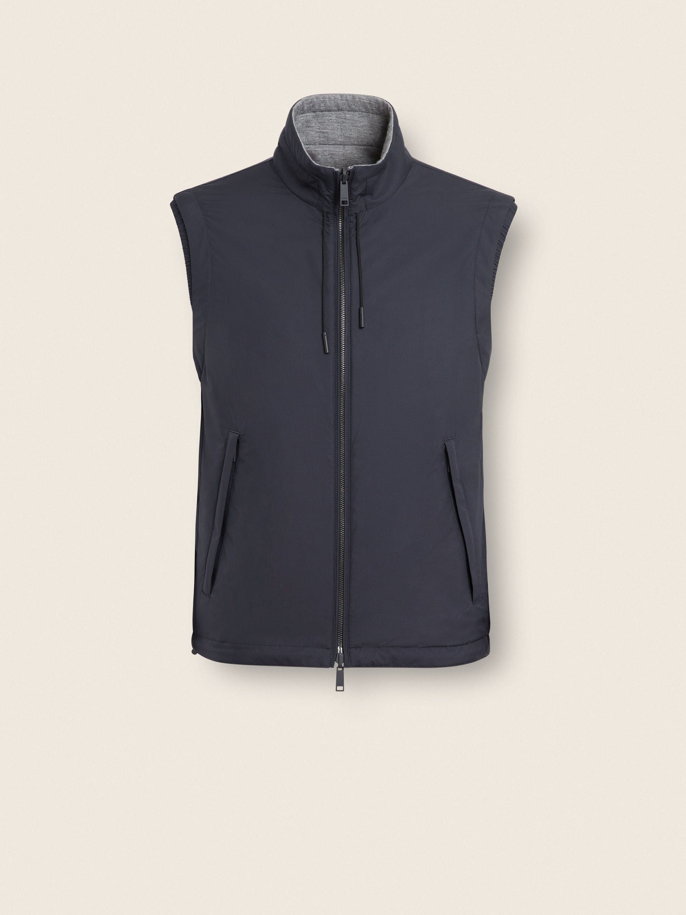 Zegna Microfiber Reversible Brezza Vest