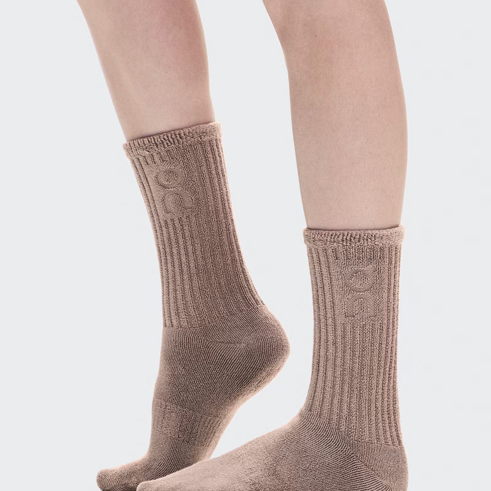 On Terry Sock High Clay