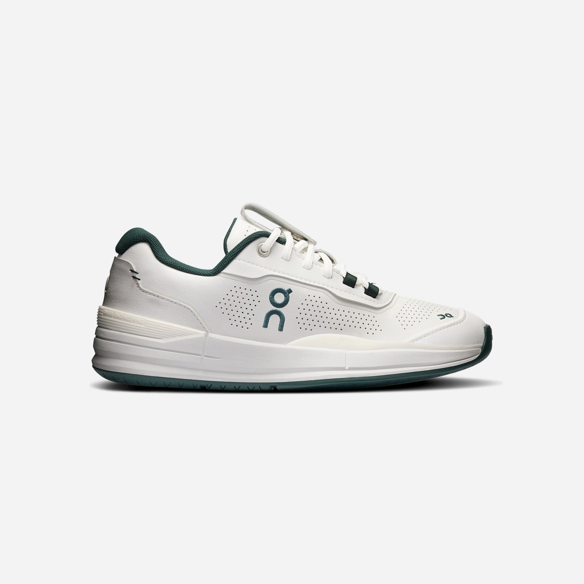 ON Running The Roger Pro Ldn White Evergreen WMNS
