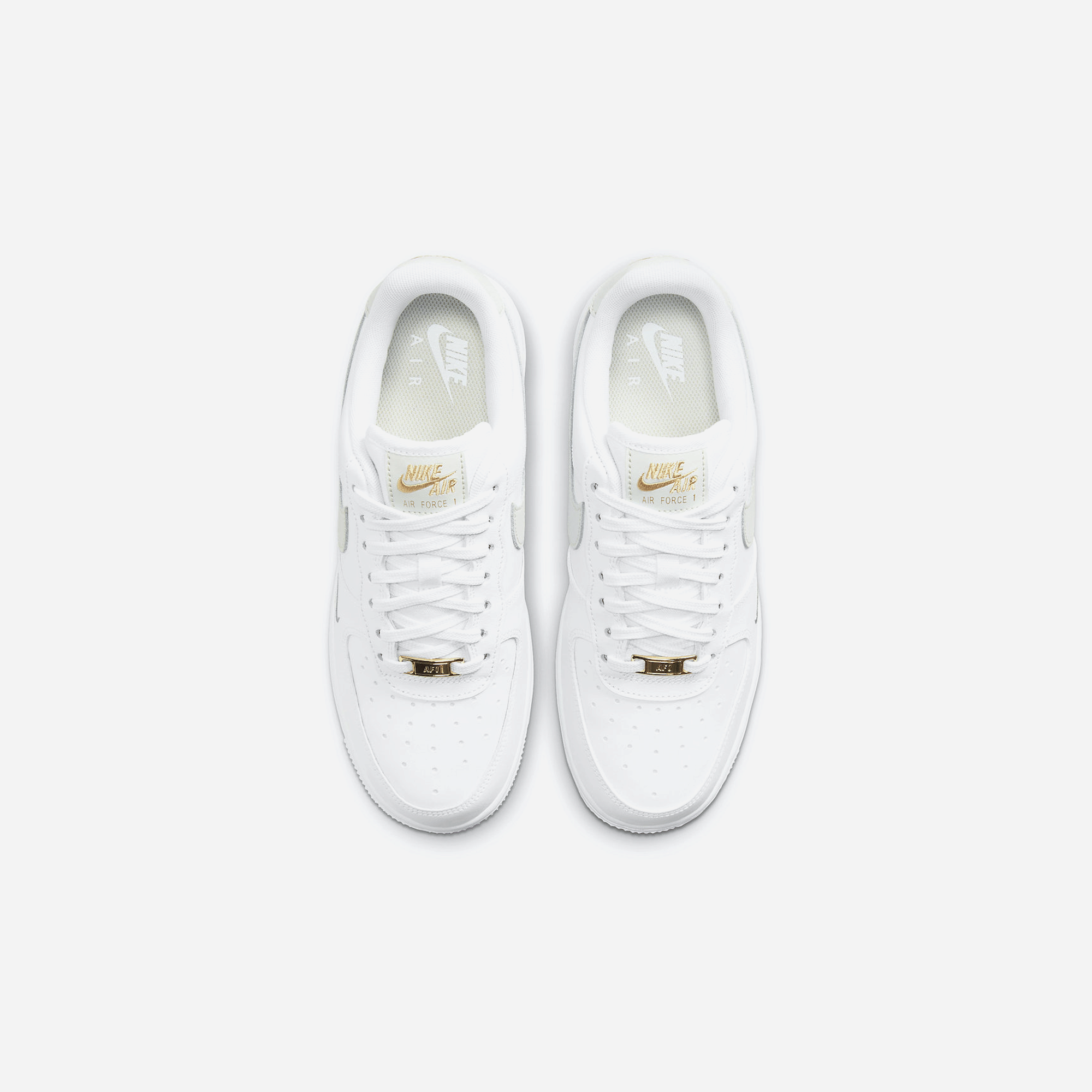 Nike Air Force 1 Low White Grey Gold WMNS