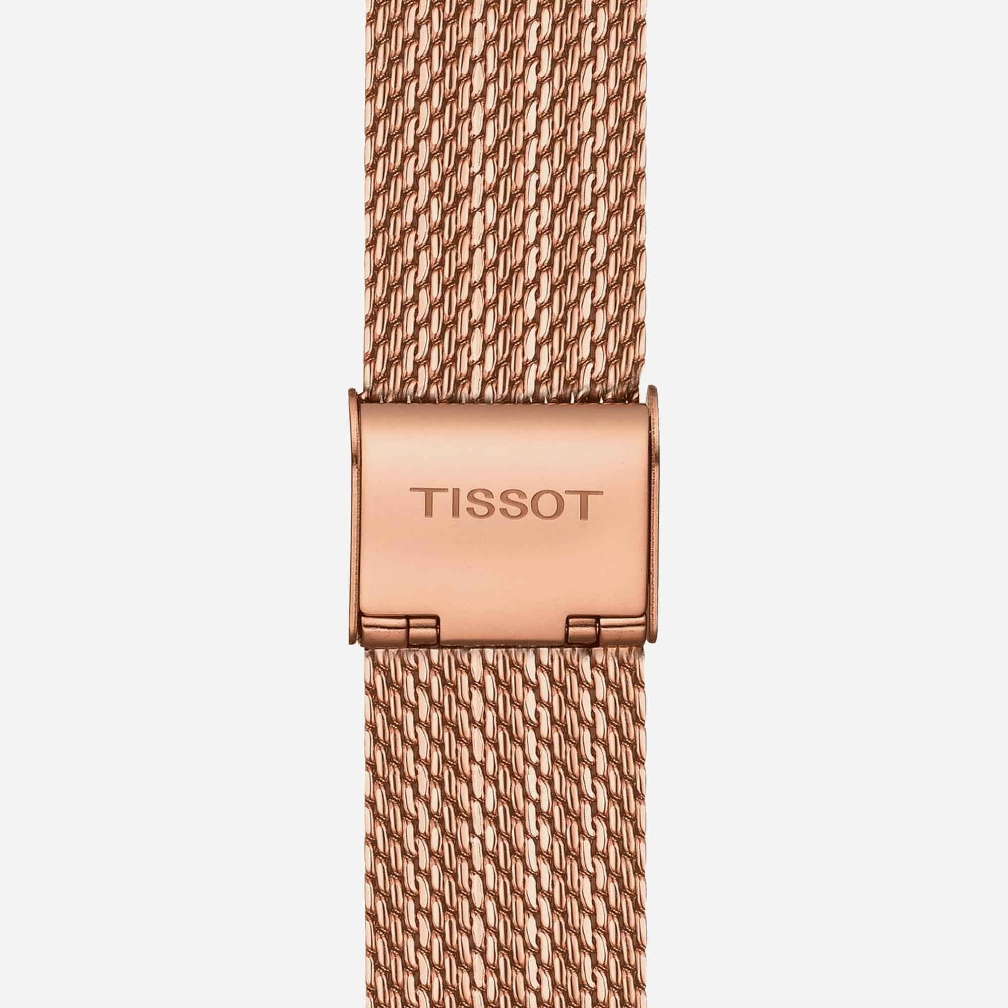 Tissot PR 100 Sport Chic Quartz Dial Gold Stainless Steel Rose Gold PVD Strap Watch