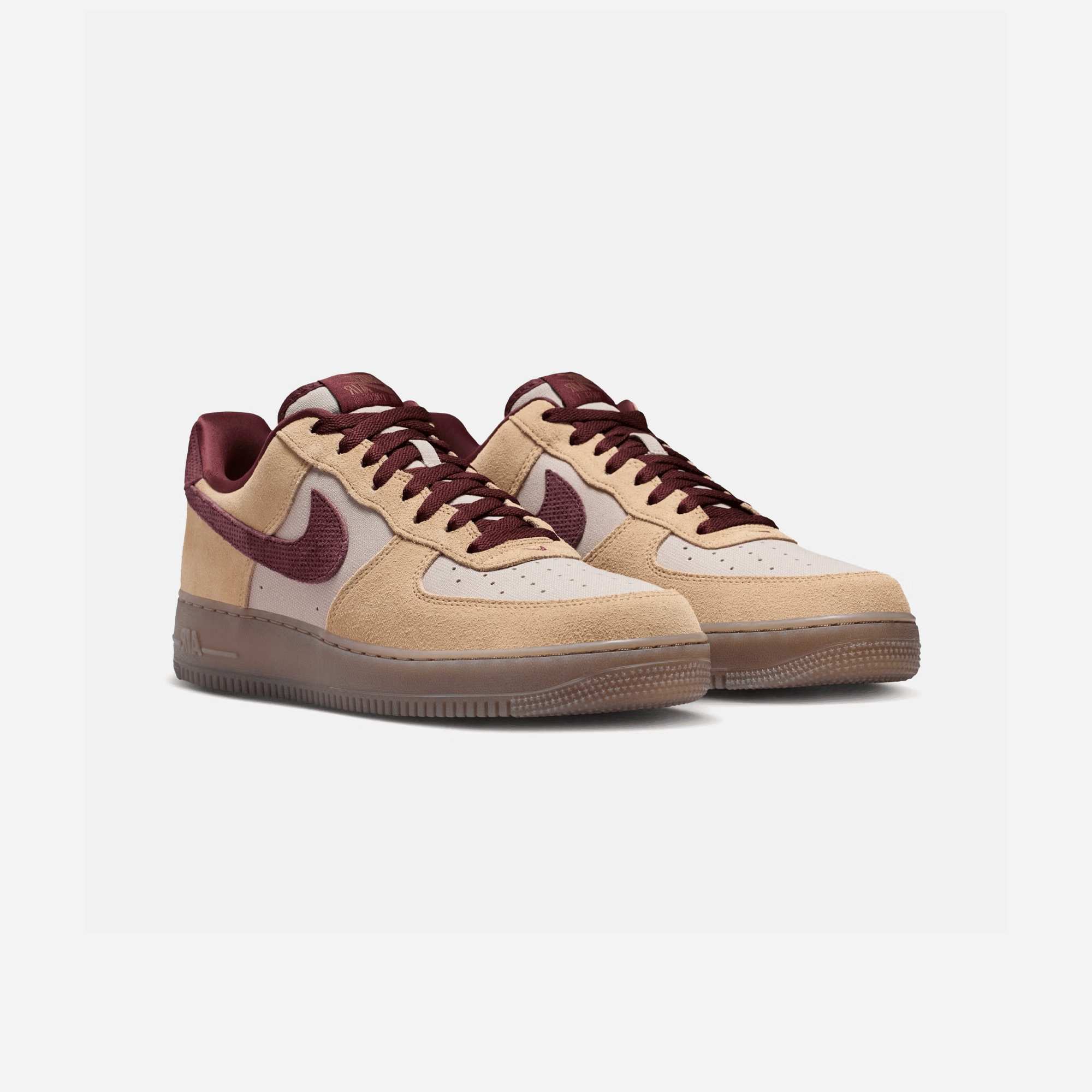 Nike Air Force 1 Low '07 Premium Linen Moon Particle Burgundy
