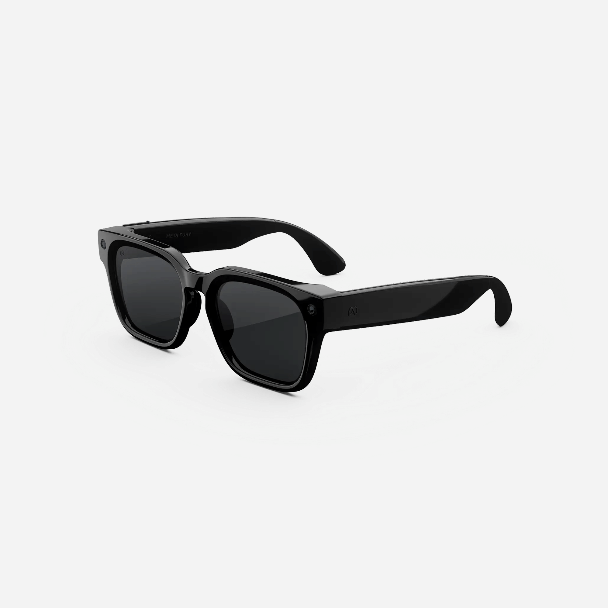 Meta AI Glasses Fury Classic Black Grey Polarized Lens
