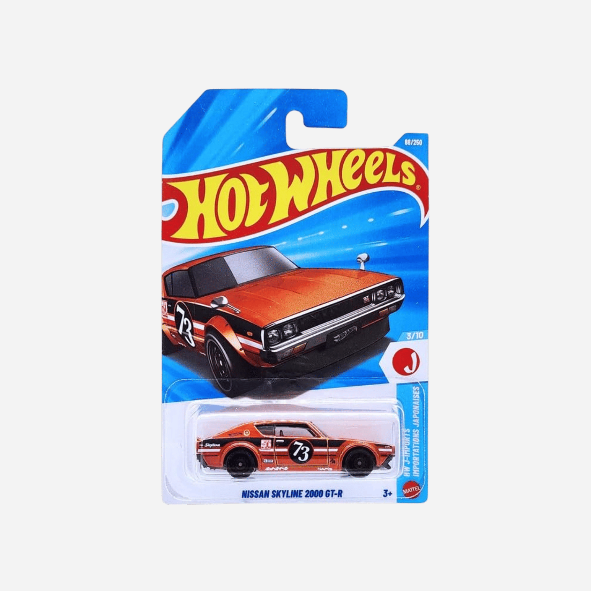 Hot Wheels Nissan Skyline 2000 GT-R HW J-Imports 3/10 (2022)