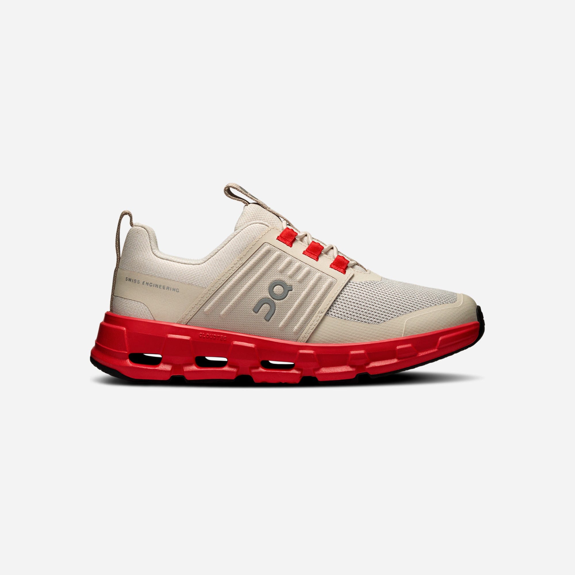 ON Running Cloudswift Kids Desert Red