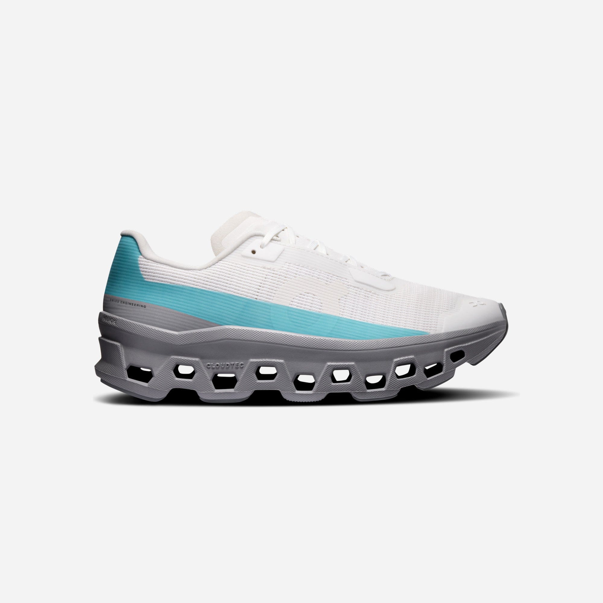 ON Running Cloudmonster Void White Aquamarine WMNS