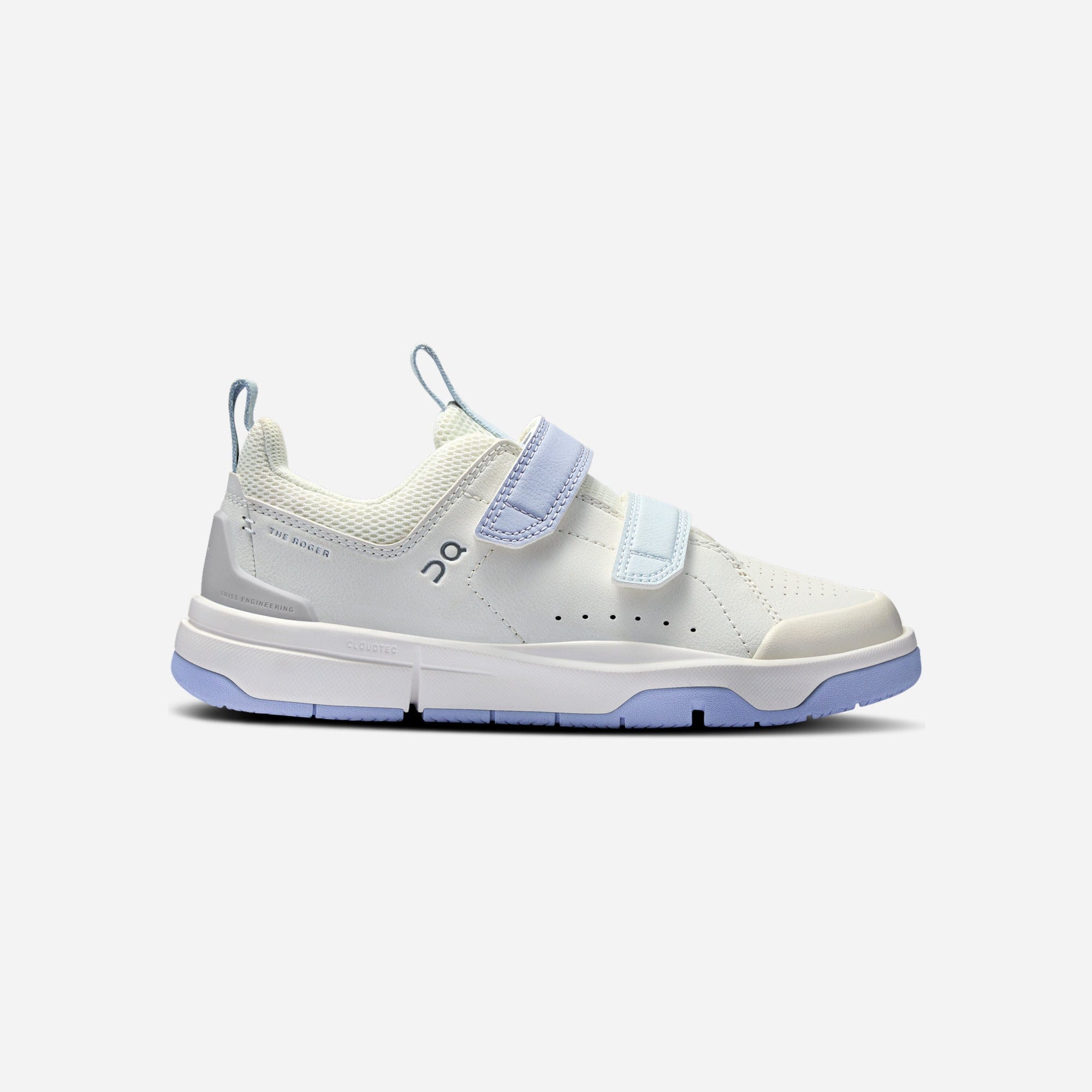 ON Running The Roger Kids Ivory Nimbus