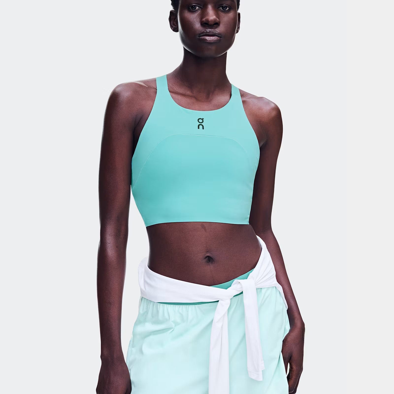 On Performance Crop Aquamarine (Women'S)