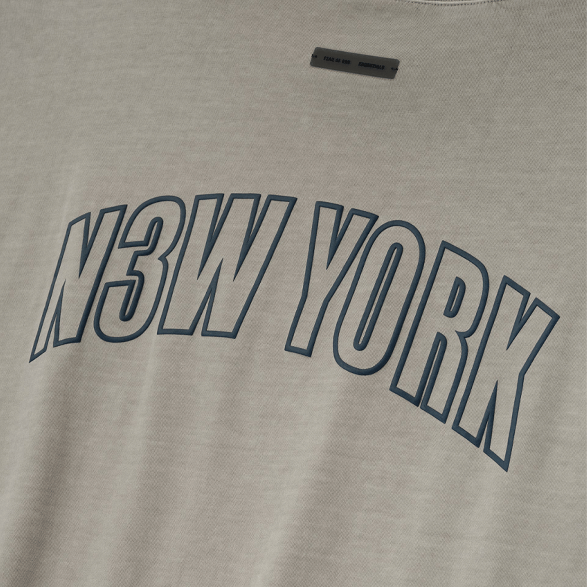 Fear Of God Essentials New York 90s Tee Smoke Grey