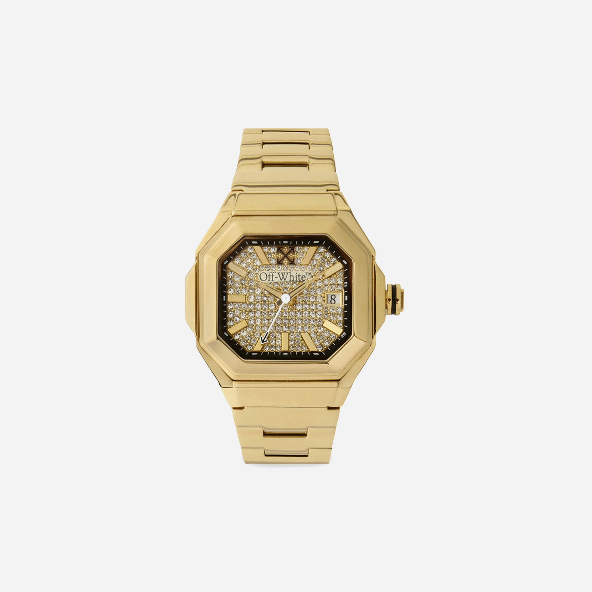 Off-White Shift Watch Gold WMNS