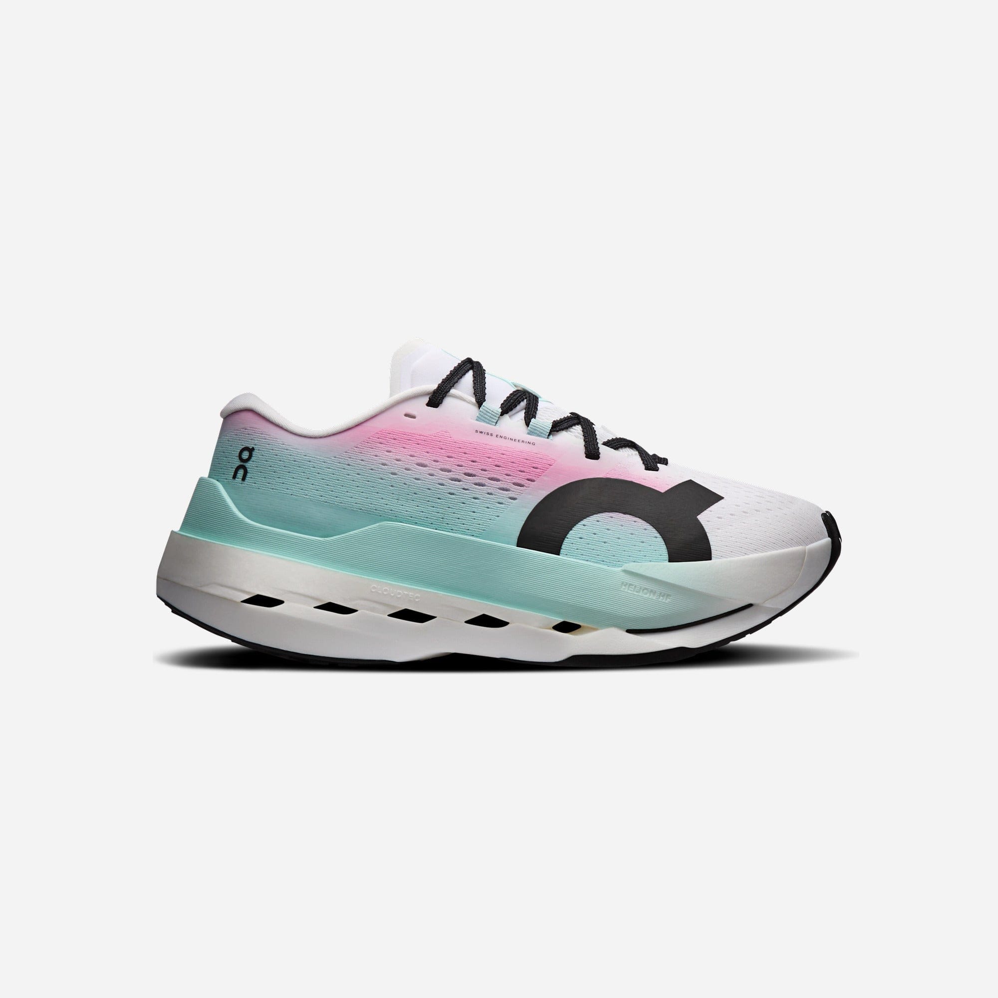 ON Running Cloudboom Max White Celeste WMNS