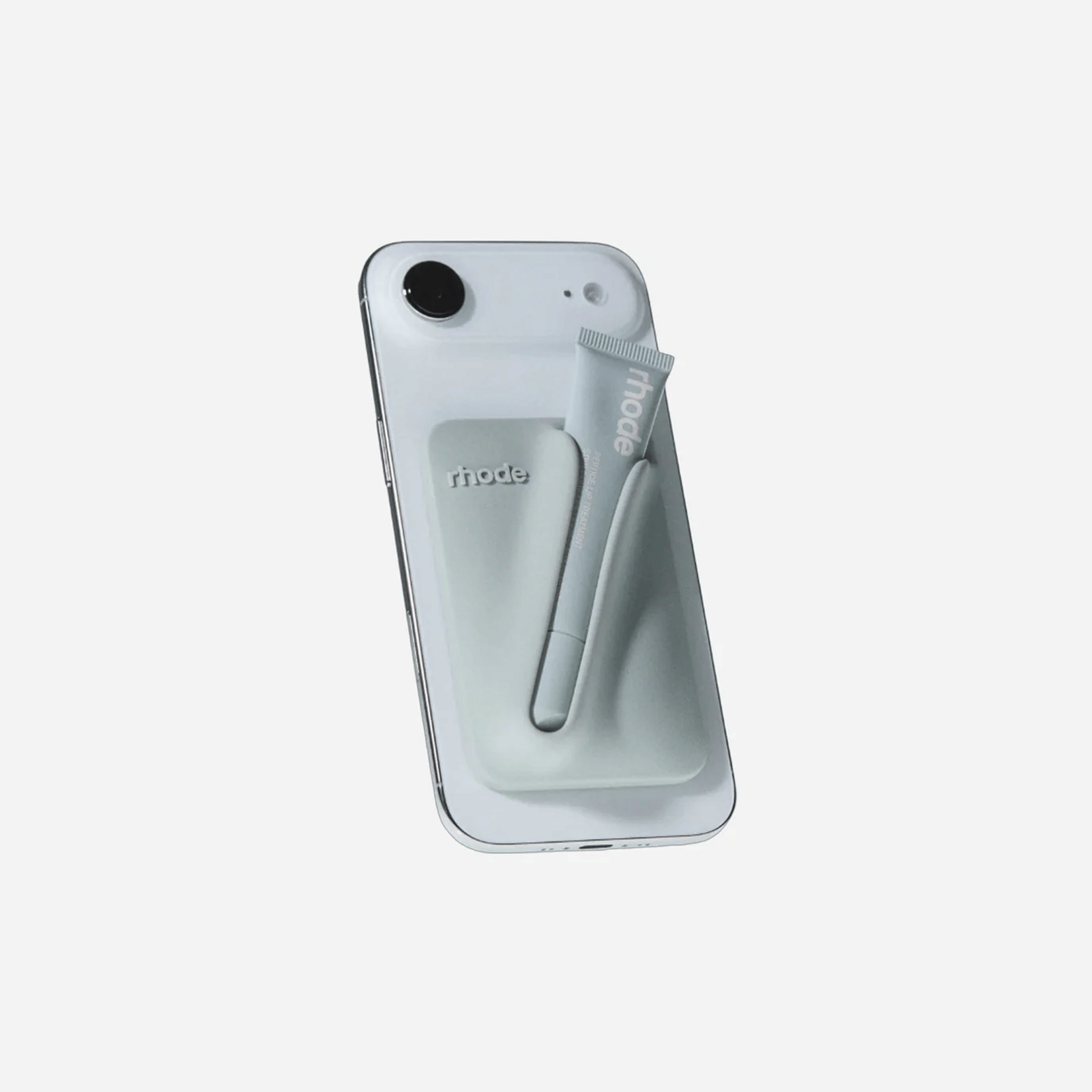 RHODE Snap On Lip Case MagSafe Grey
