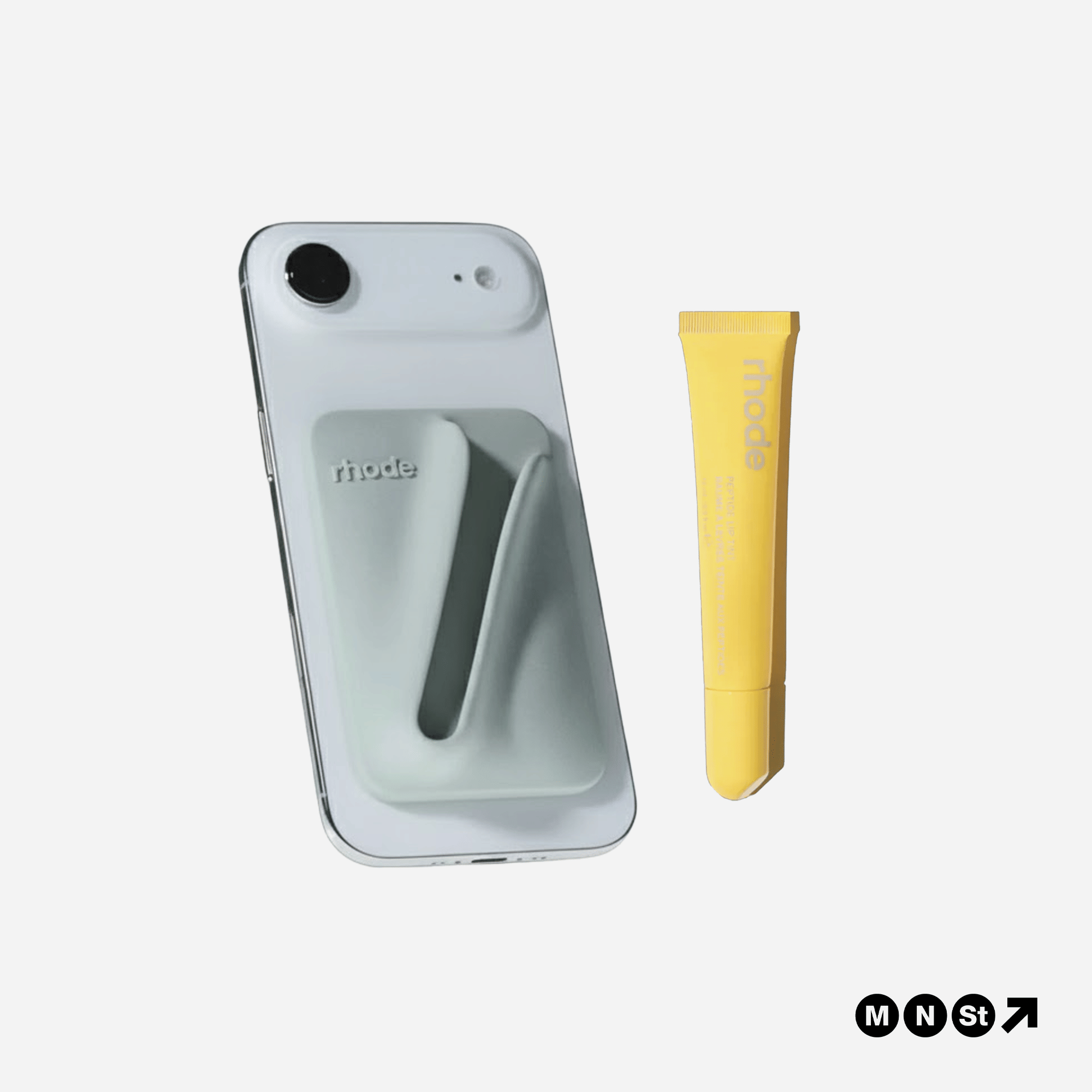 RHODE Snap On Lip Case MagSafe Grey