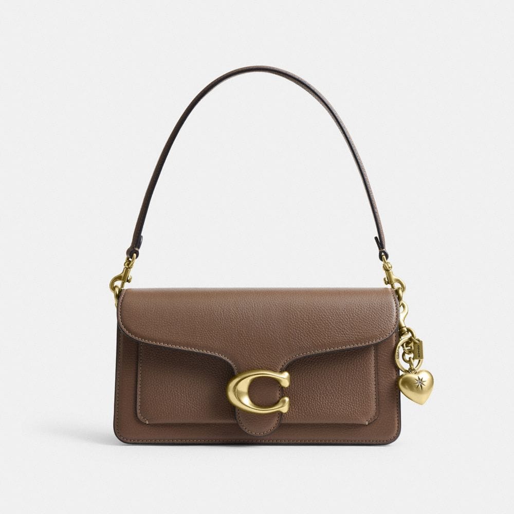 Coach Heart Bag Charm Gold Gold