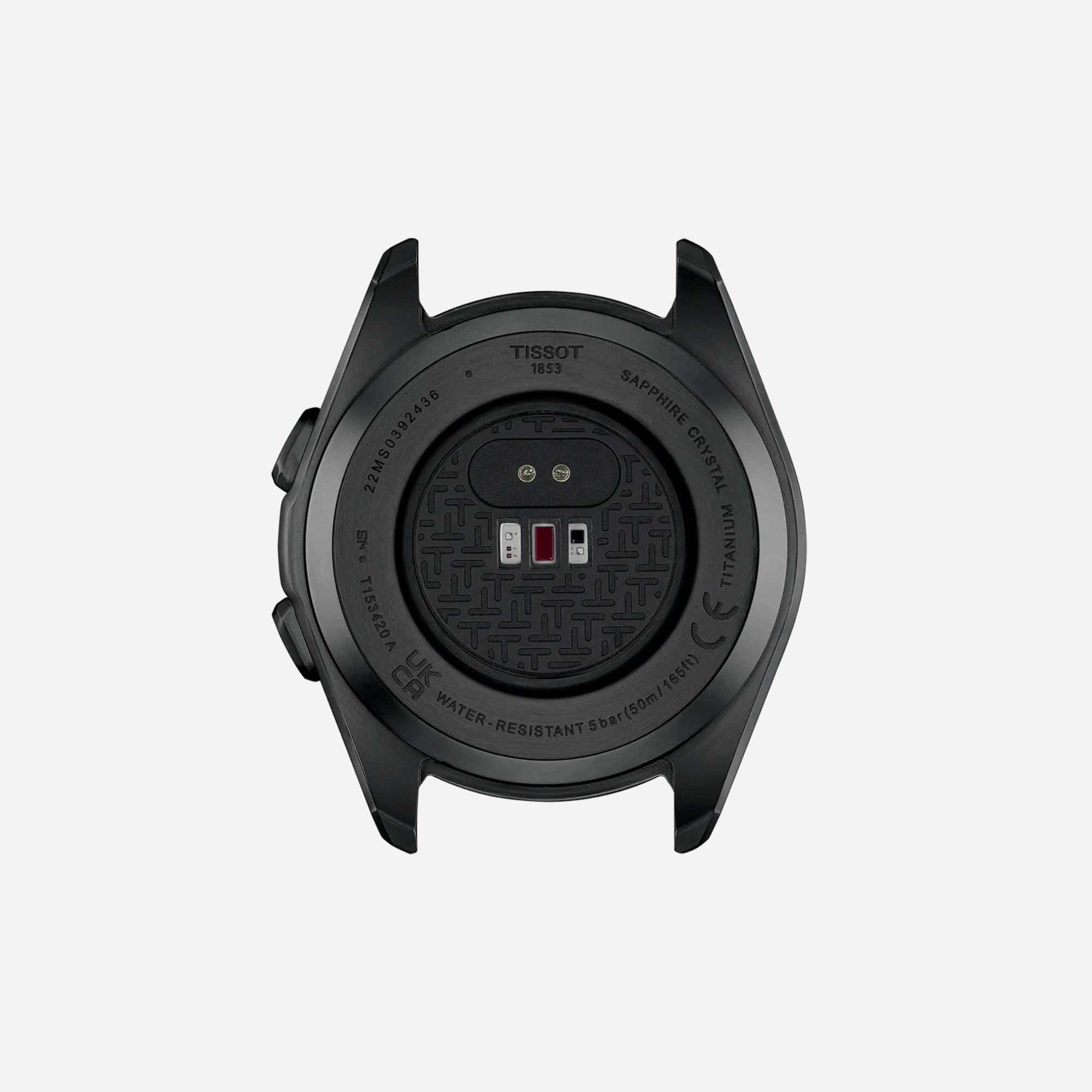 Tissot T-Touch Connect Sport Black Dial Black Silicone Strap Watch