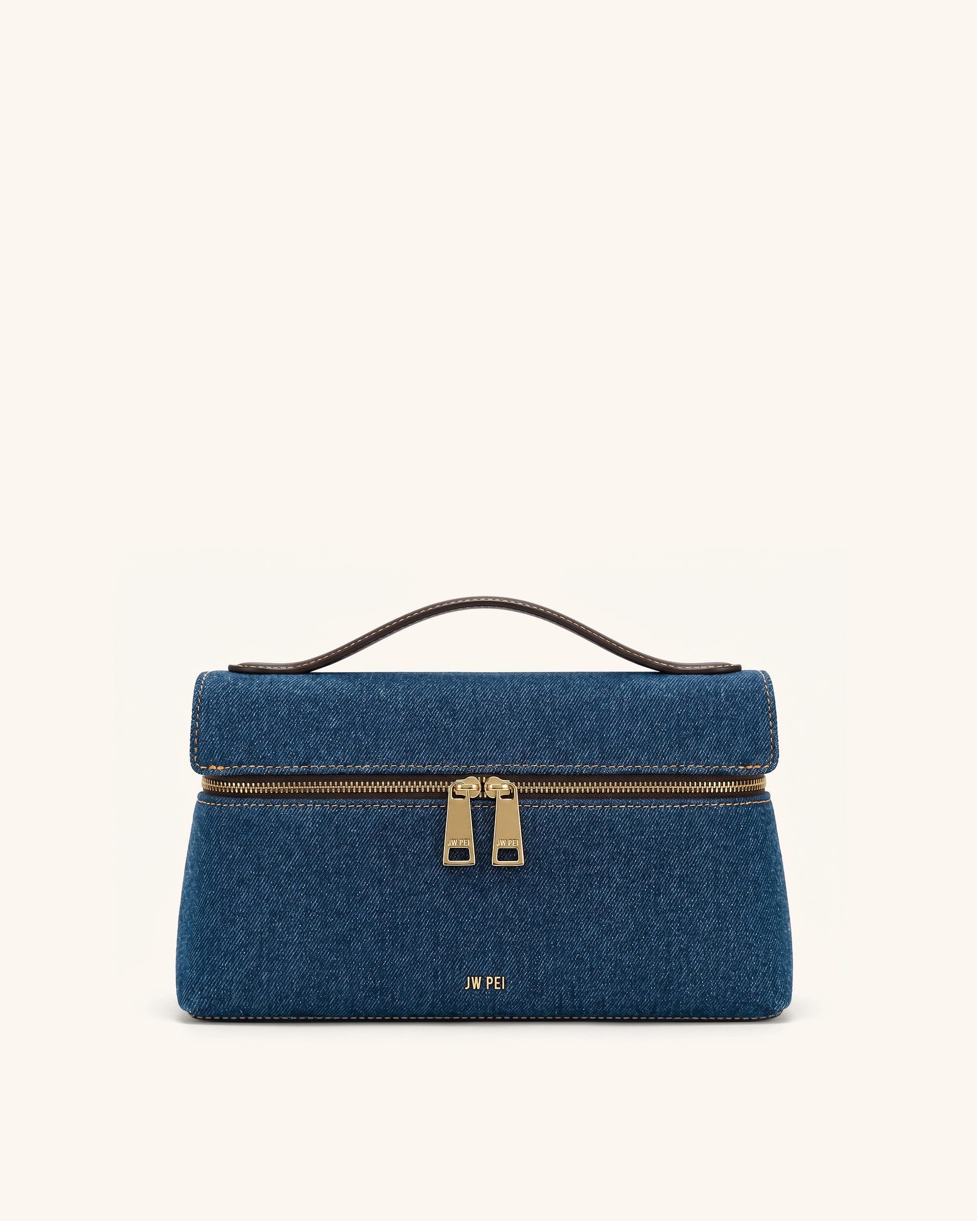 Jw Pei Thea Top Handle Bag Blue Denim