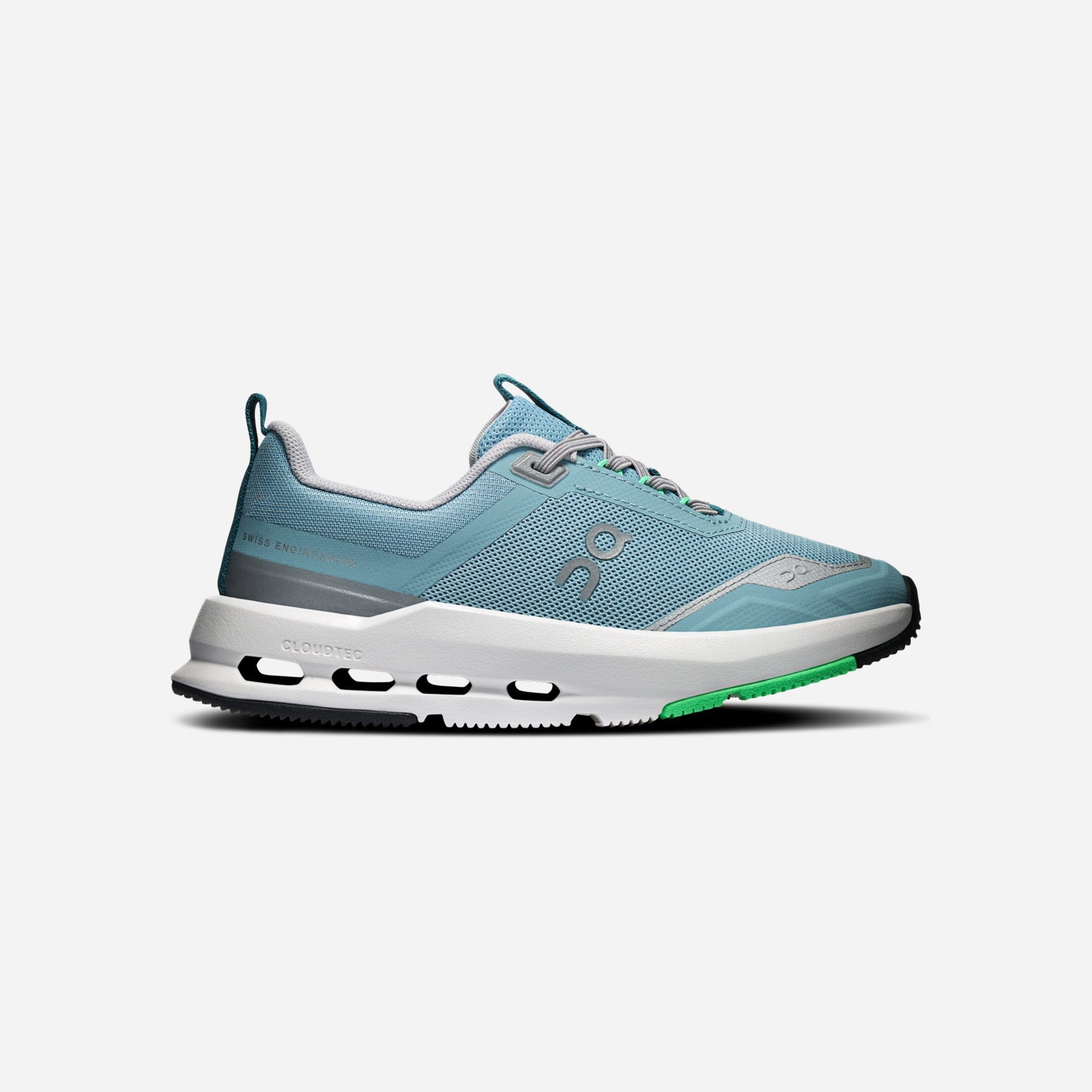 ON Running Cloudnova Kids Wash White