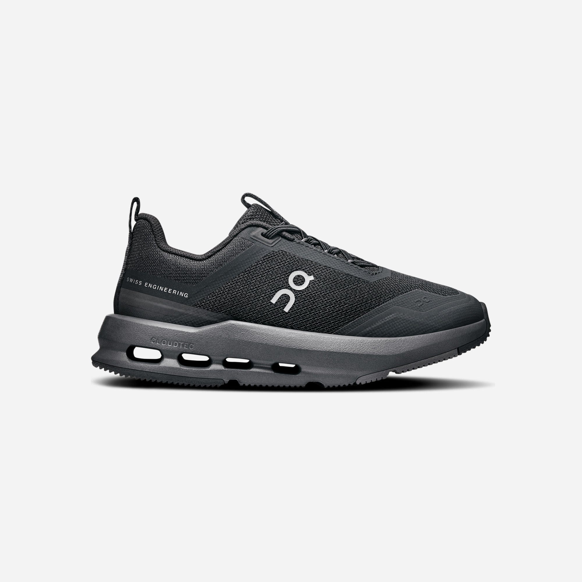 ON Running Cloudnova Kids Black Eclipse