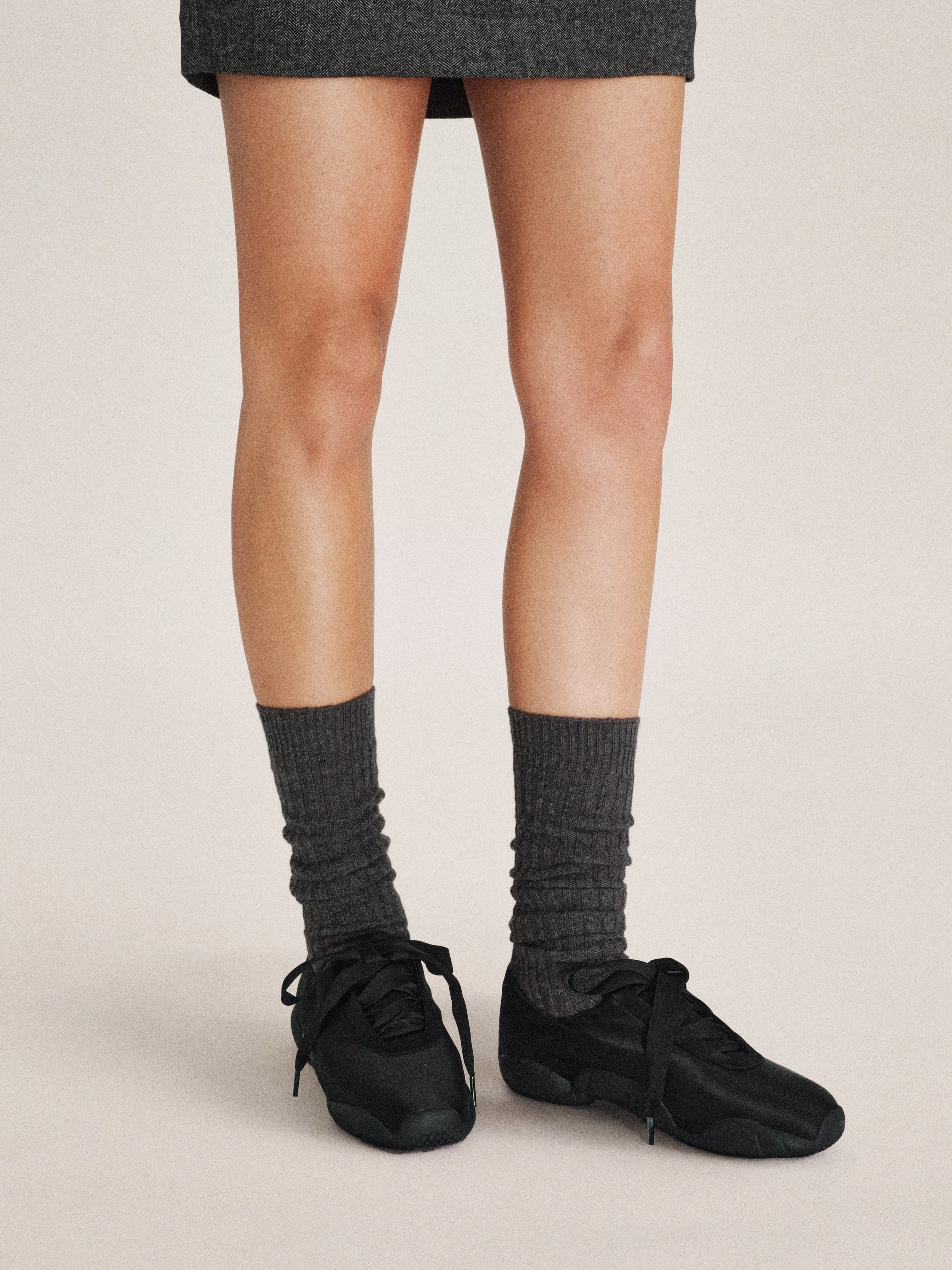 Jw Pei Flavia Ballerina Sneakers Black