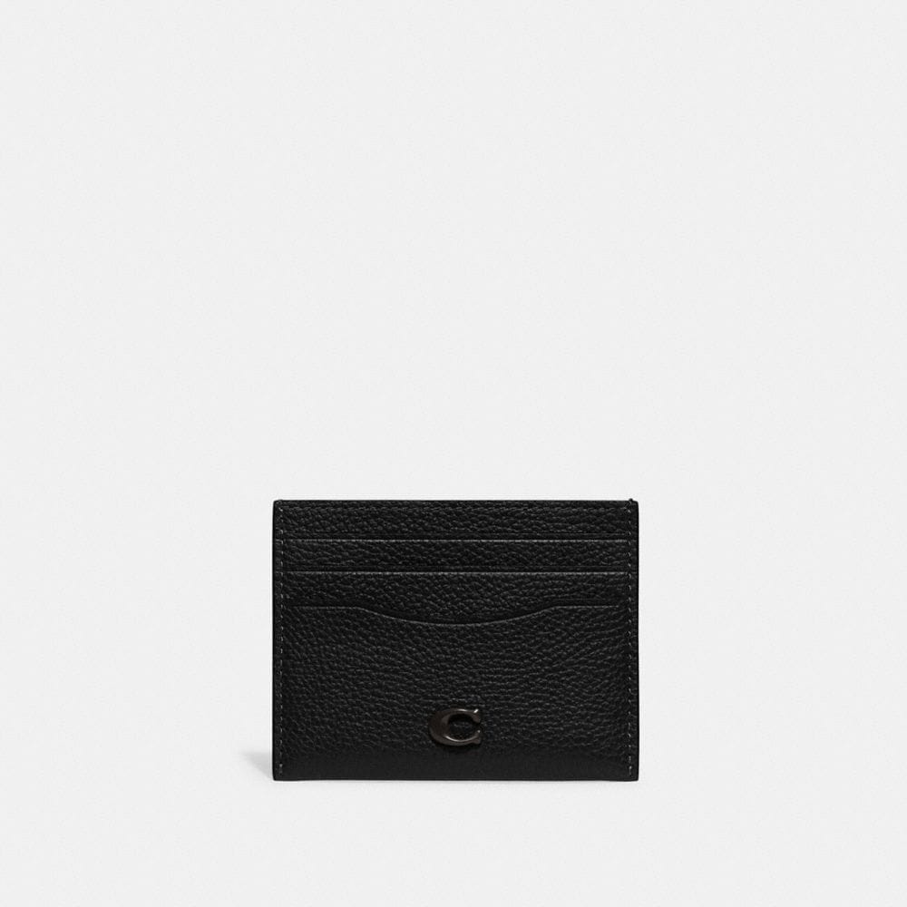 Coach Card Case Black