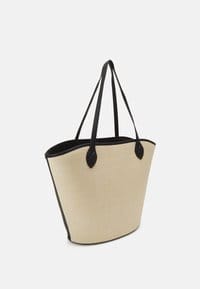 Valentino Covent Set Tote Bag Naturale/Nero