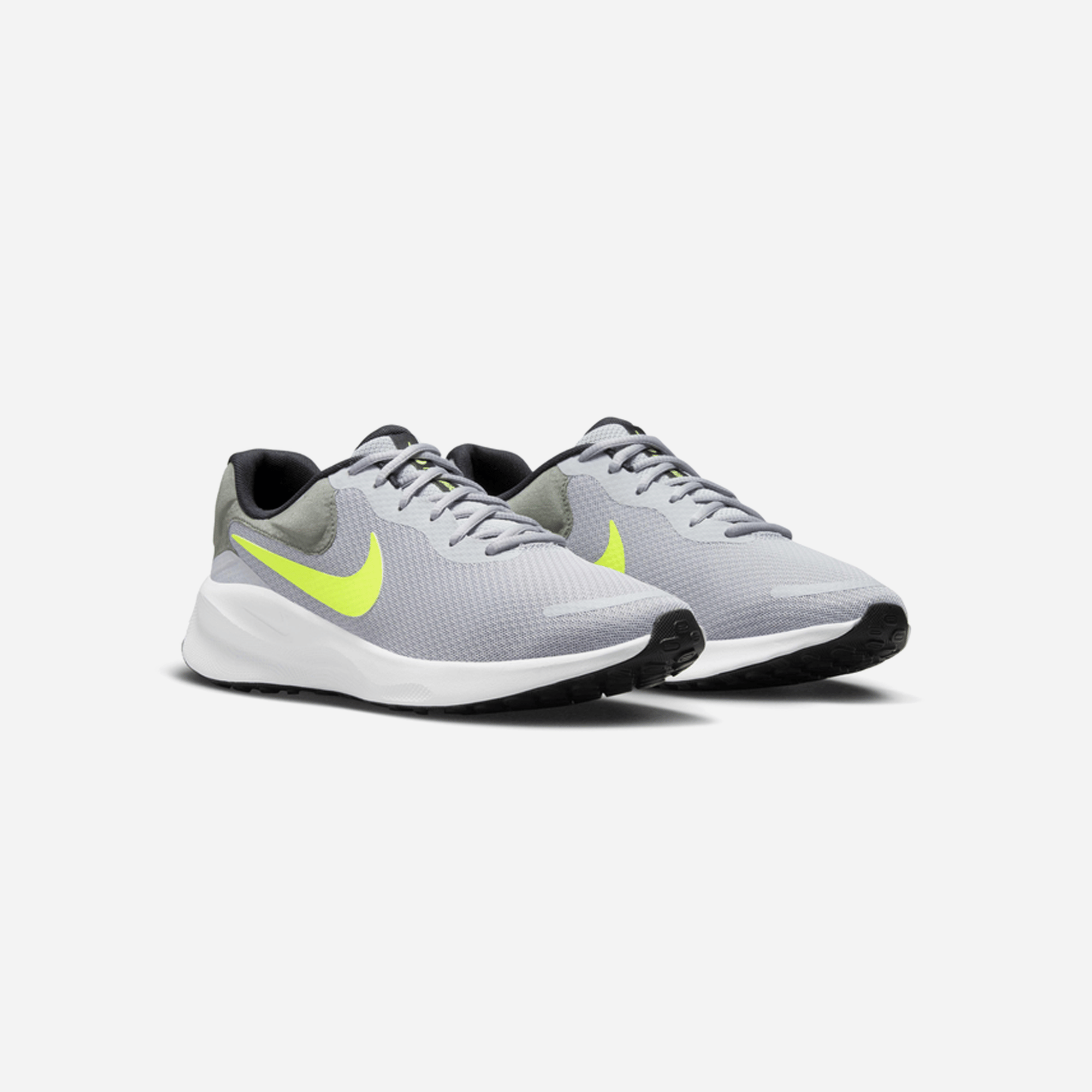 Nike Revolution 7 Wolf Grey Volt Black