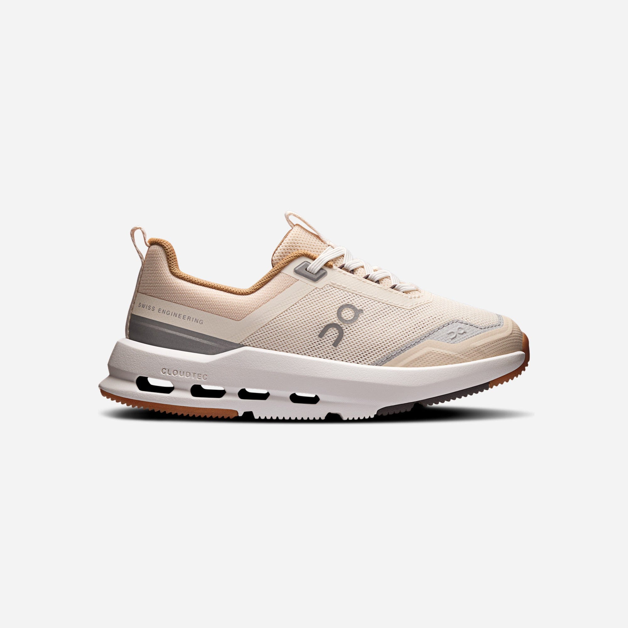ON Running Cloudnova Kids Dew Pebble