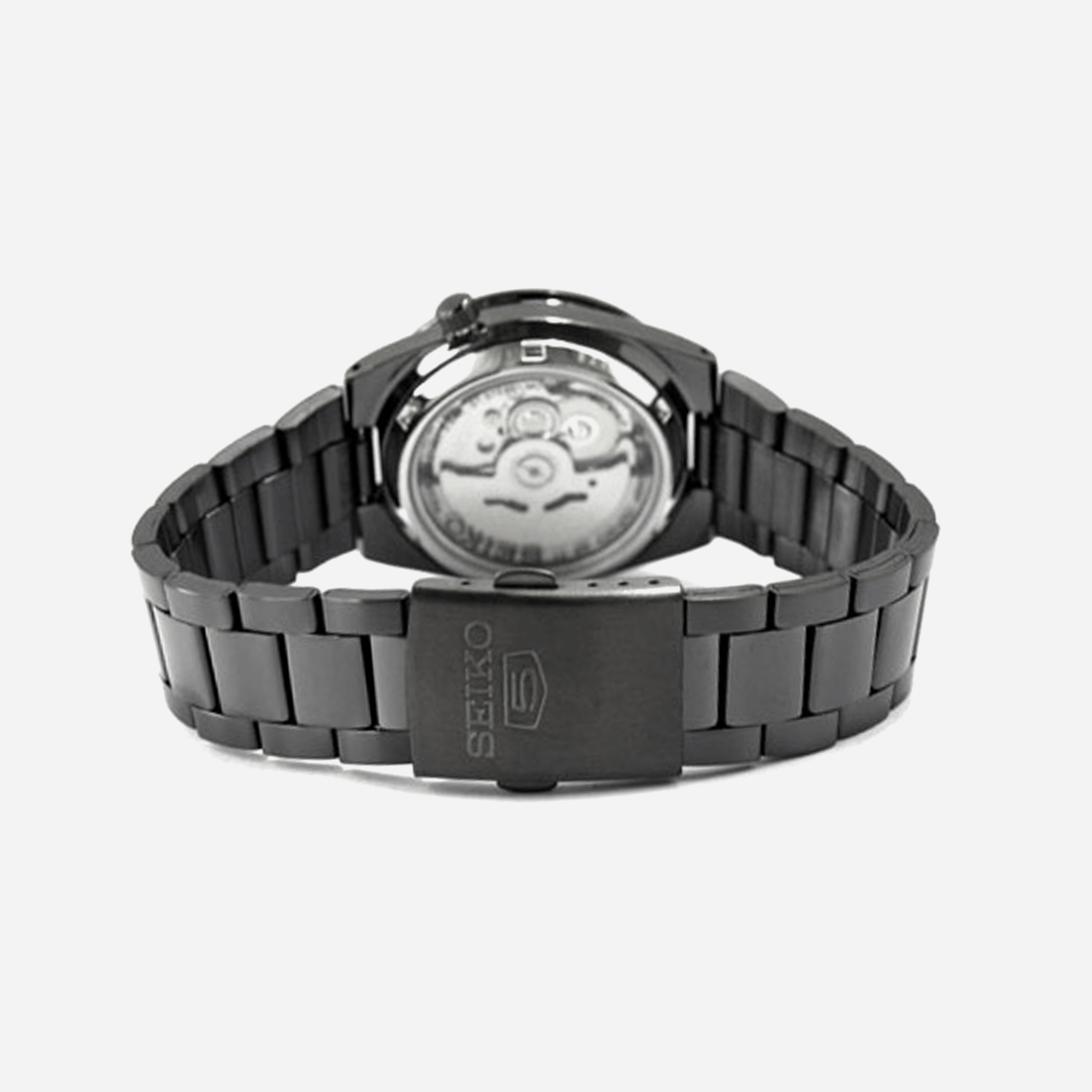 Seiko 5 Automatic Black Dial Stainless Steel Watch SNKE03K1