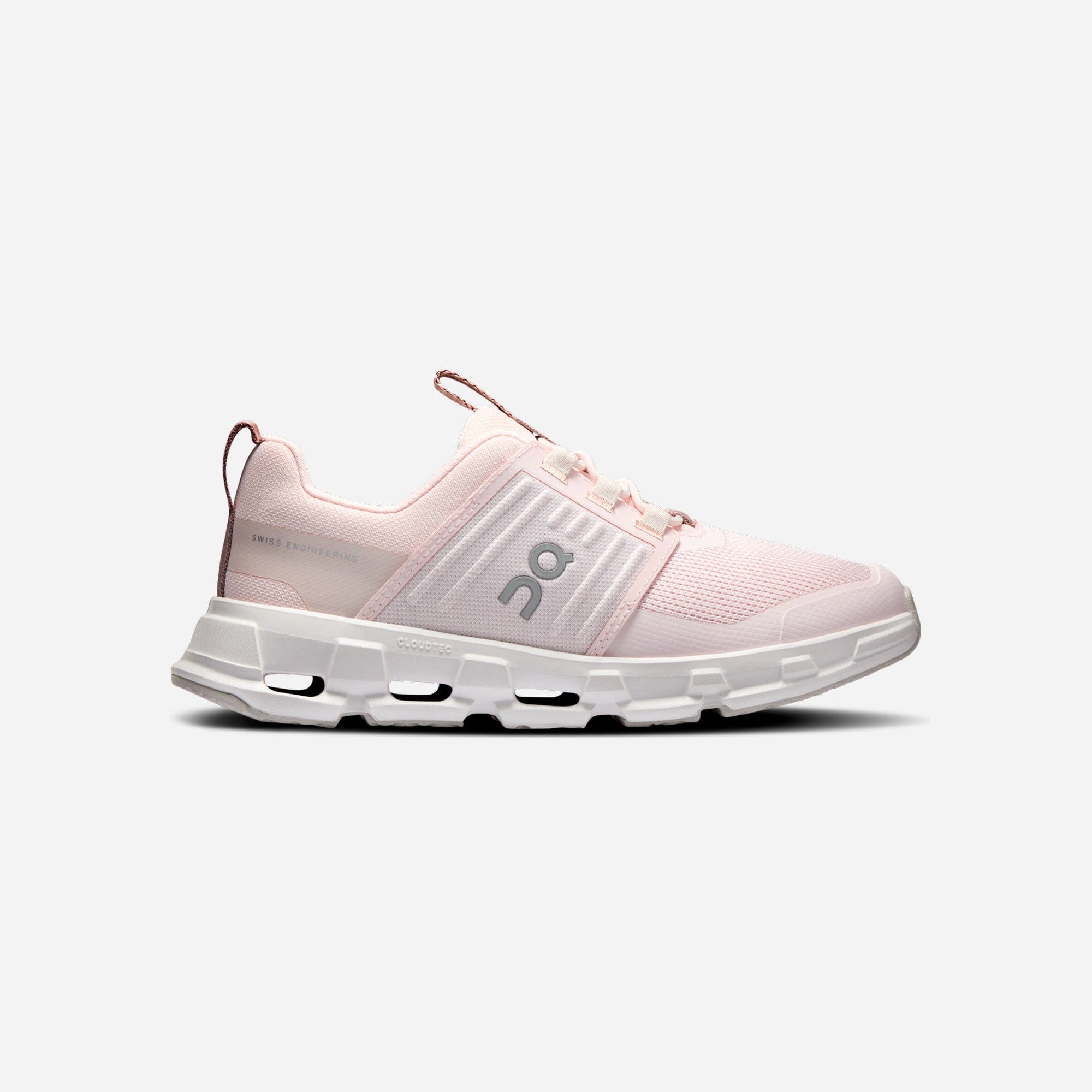 ON Running Cloudswift Kids Salt White