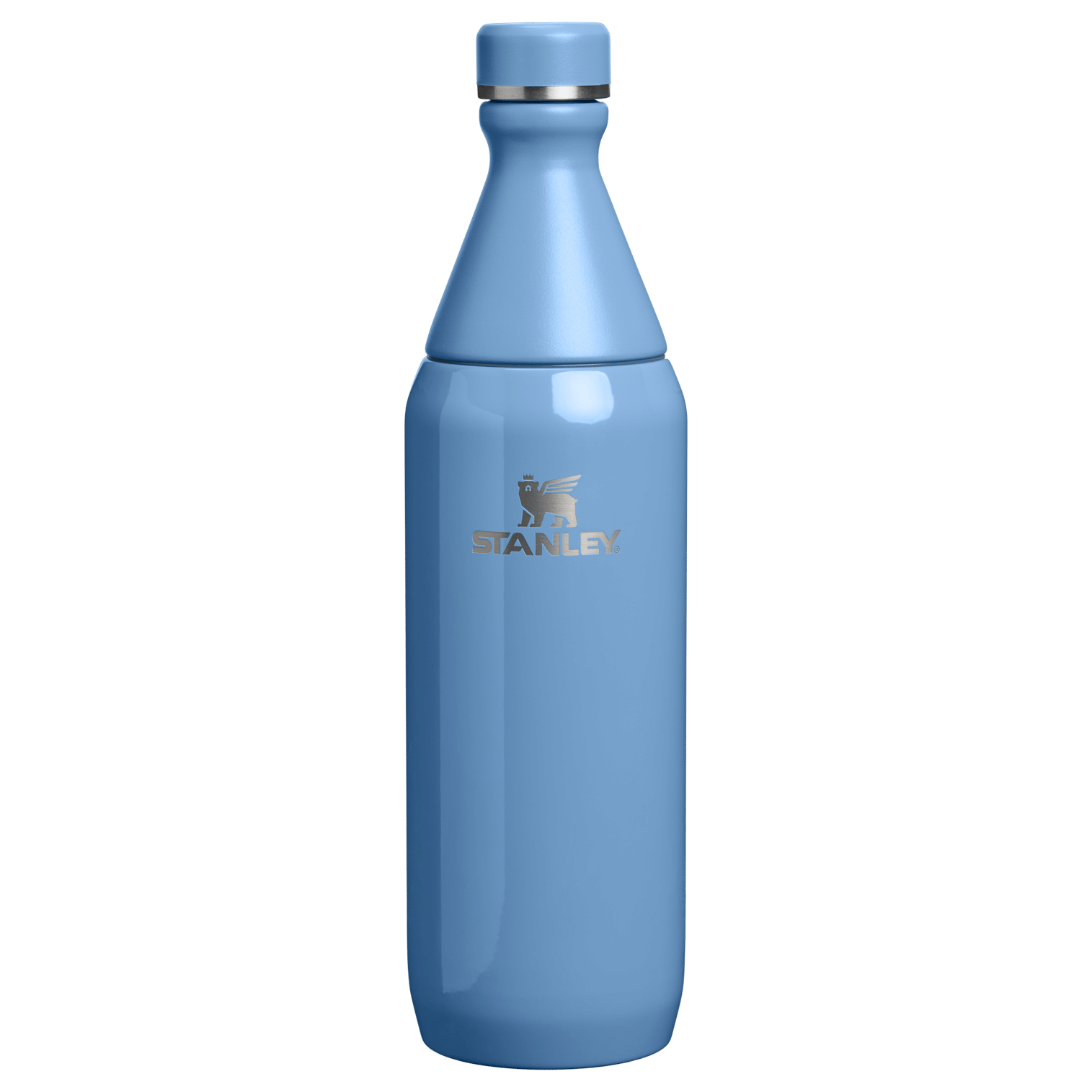 Stanley All Day Slim Bottle | 20 OZ Blue Sky Gloss