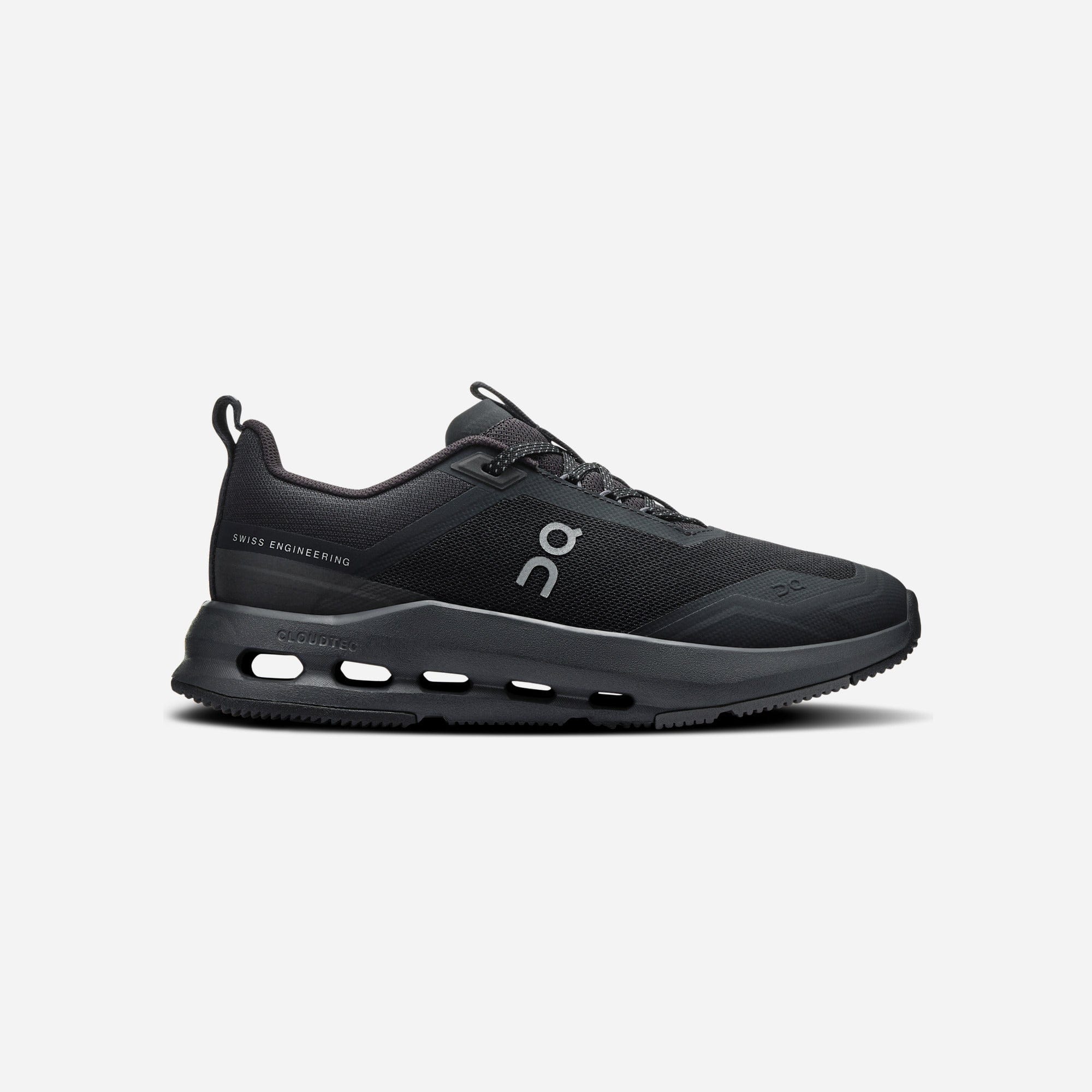 ON Running Cloudnova Youth Black Eclipse