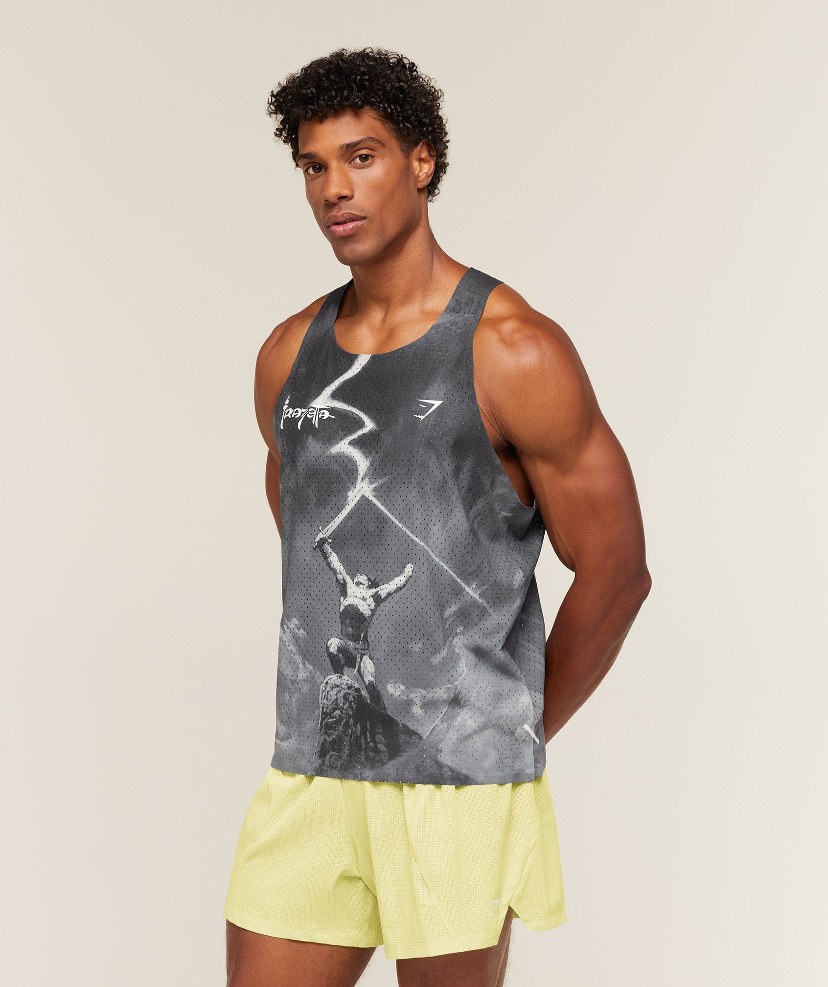 Gymshark Gymshark X Frazetta X Run Club Tank Red Rust