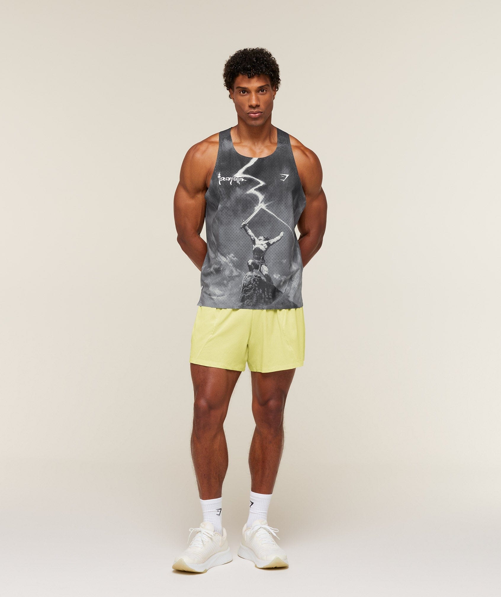 Gymshark Gymshark X Frazetta X Run Club Tank Red Rust