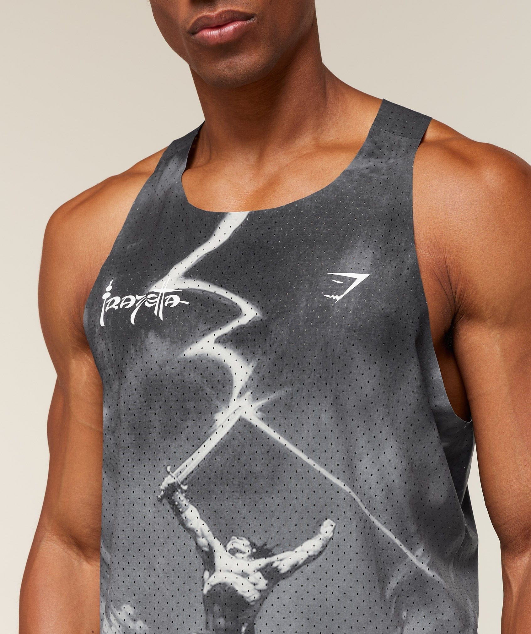 Gymshark Gymshark X Frazetta X Run Club Tank Red Rust