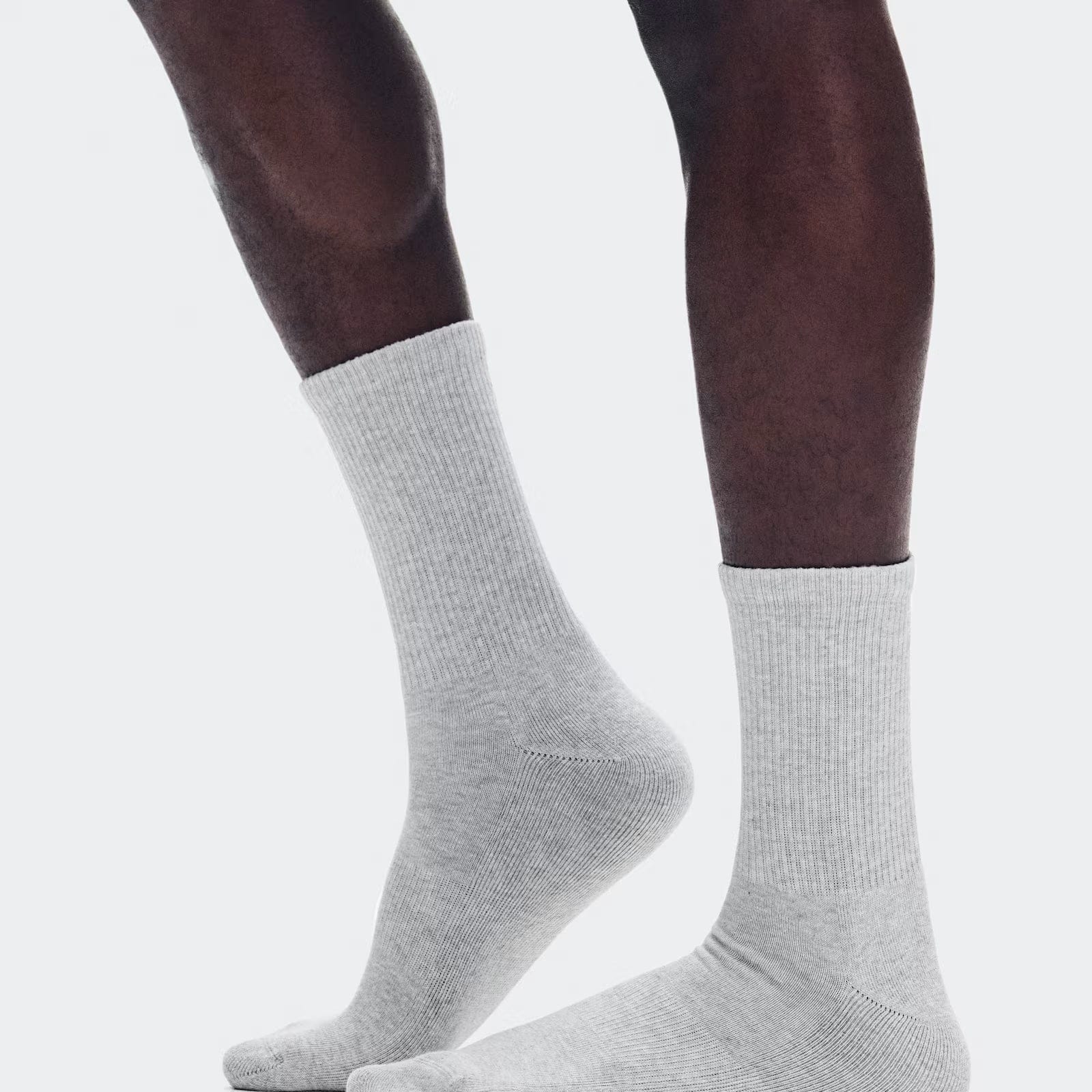 On Club Sock High 2P Heather Gray