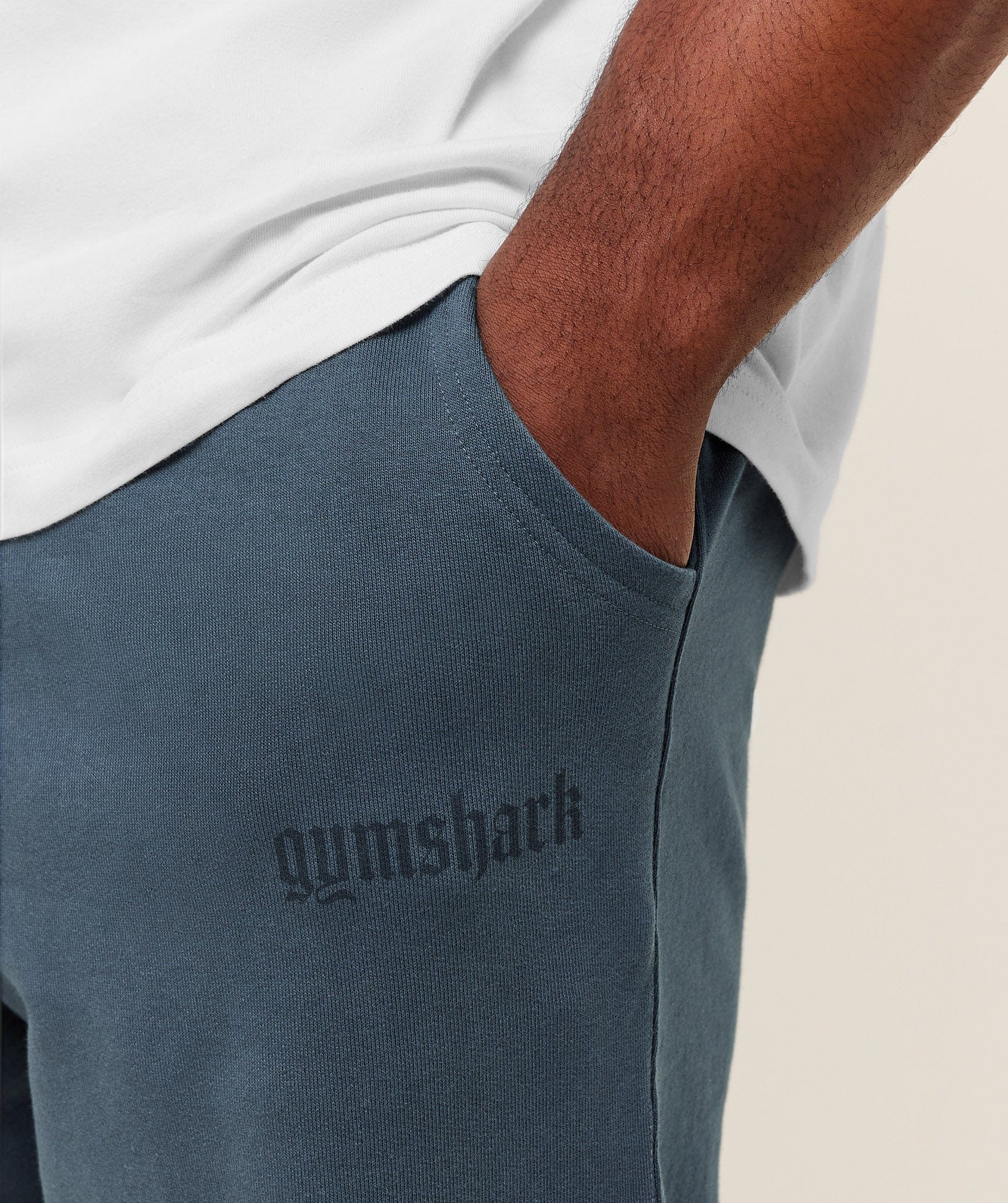 Gymshark Olde English Joggers Gs Stealth Blue