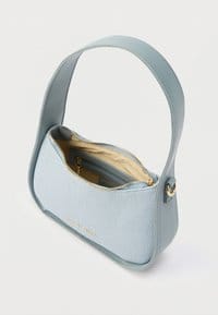 Valentino Atena Re Handbag Blue Denim