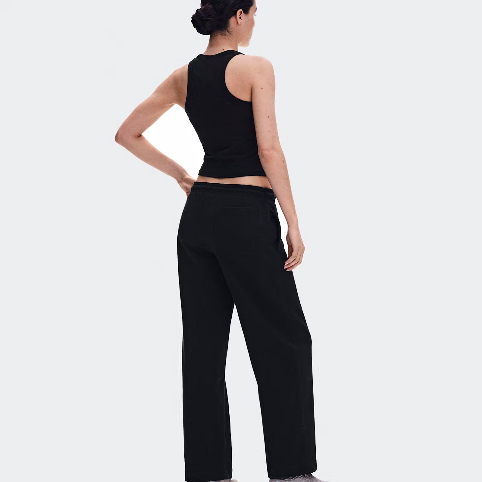 On All-Day Ribbed Tank Black (Women'S)