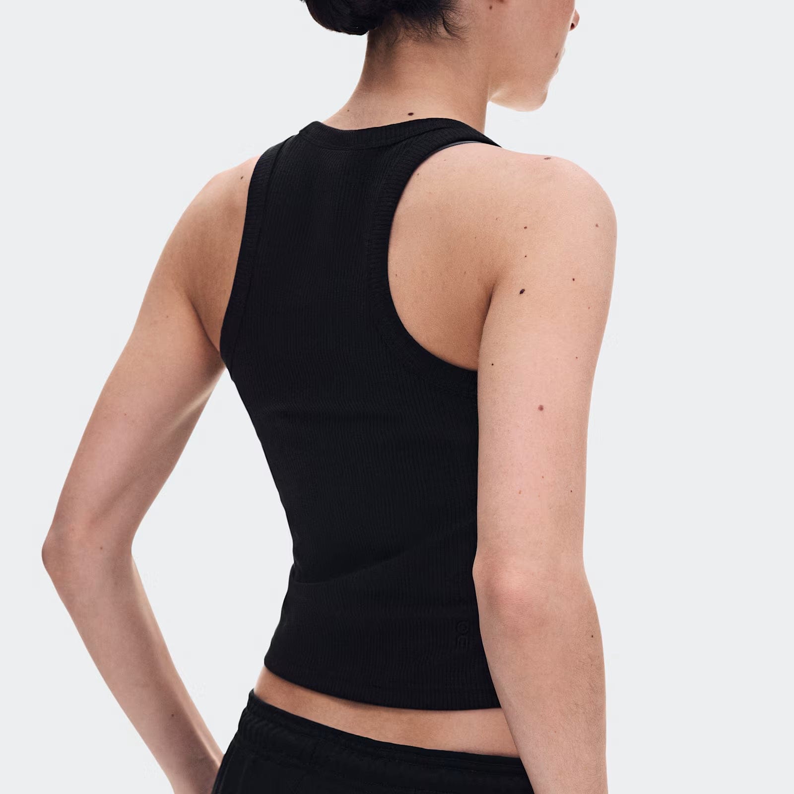 On All-Day Ribbed Tank Black (Women'S)