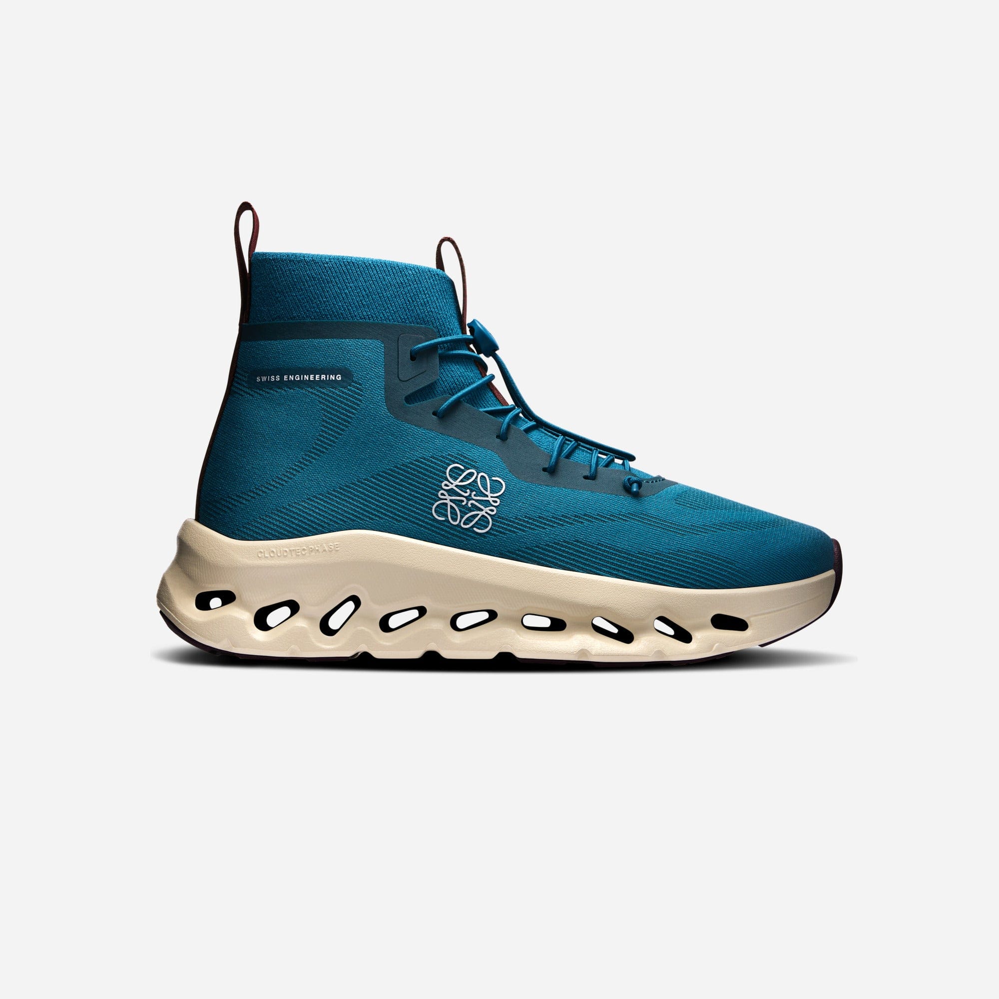 ON Running Cloudtilt Hi Loewe Teal Oatmeal Burgundy WMNS Teal