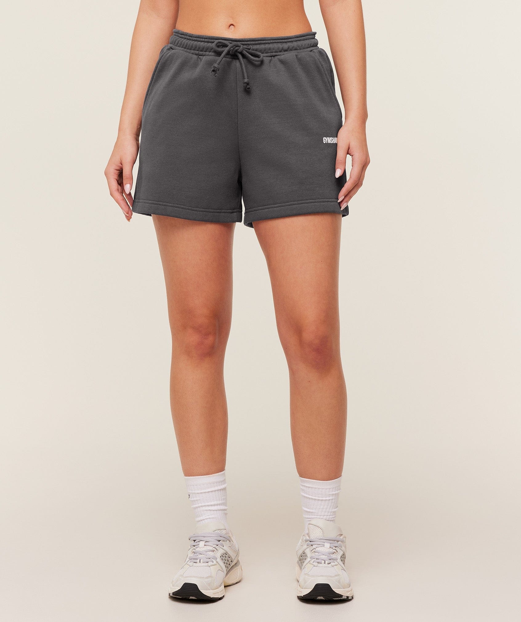 Women's Gymshark Cosy Luxe Shorts Grey