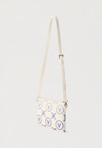 Valentino Samba Re Print Cross Body Bag Ecru/Bluette