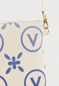 Valentino Samba Re Print Cross Body Bag Ecru/Bluette