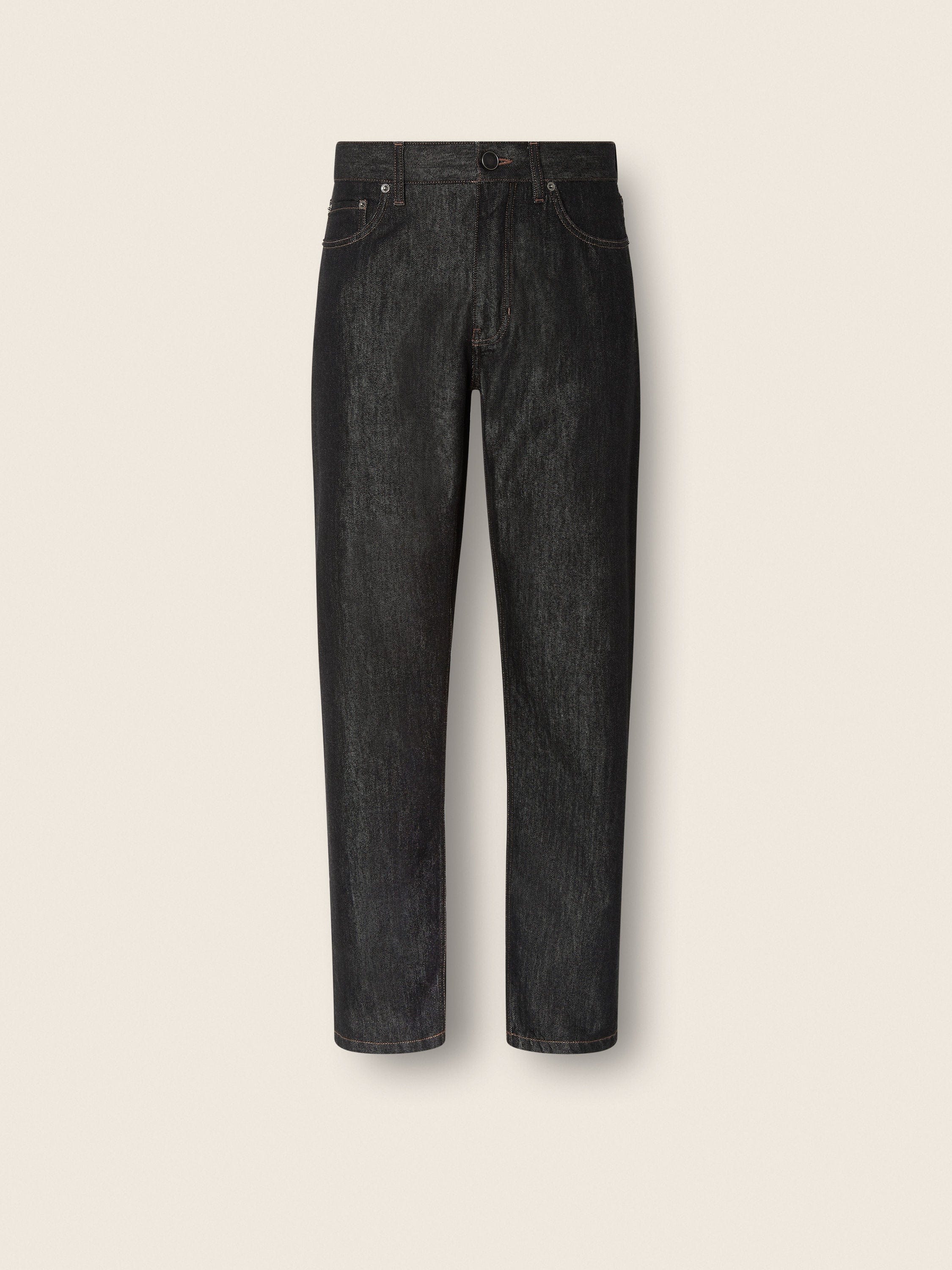 Zegna Black Rinse-Washed Cotton And Silk Roccia Jeans