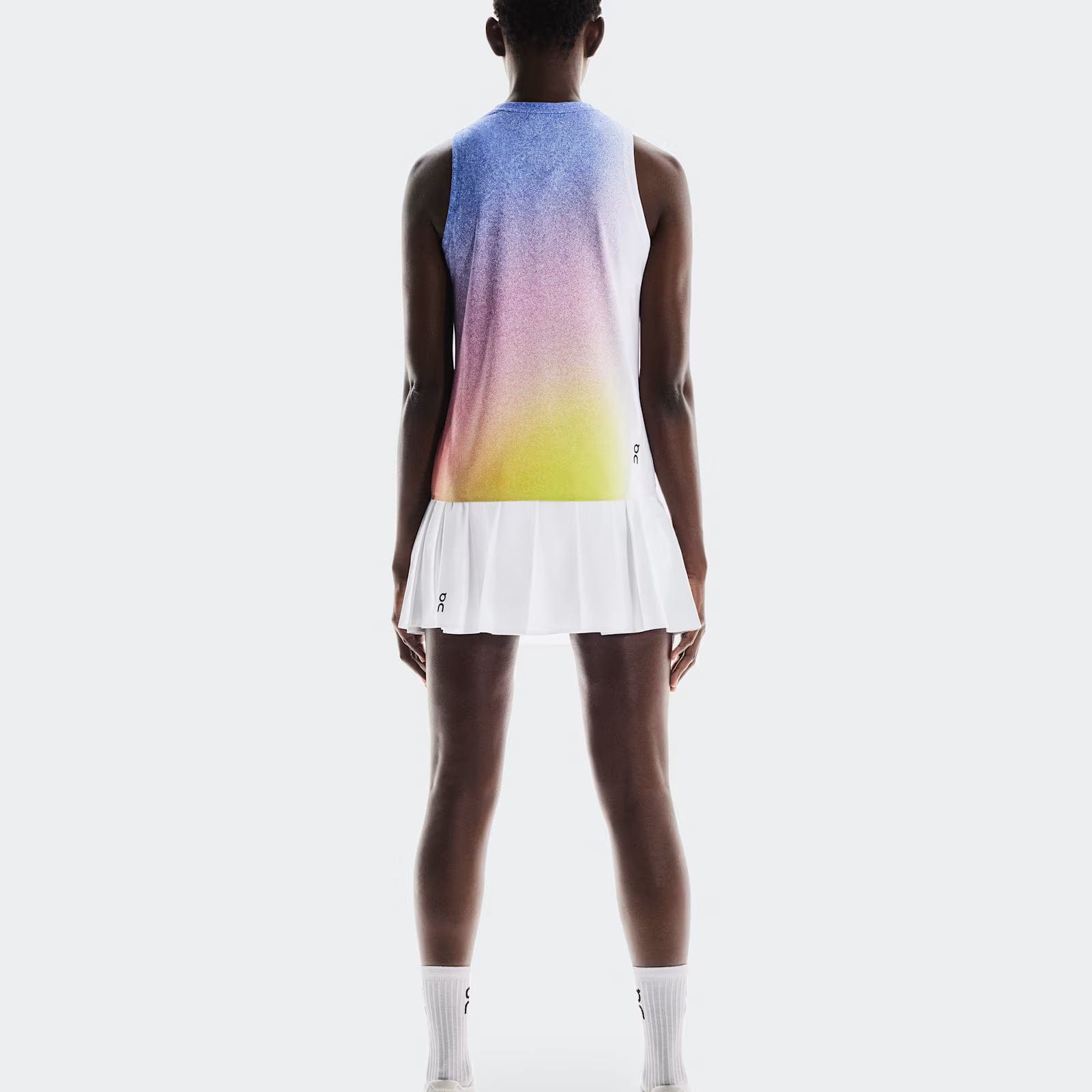 On Court Tank White | Indigo (Women'S)