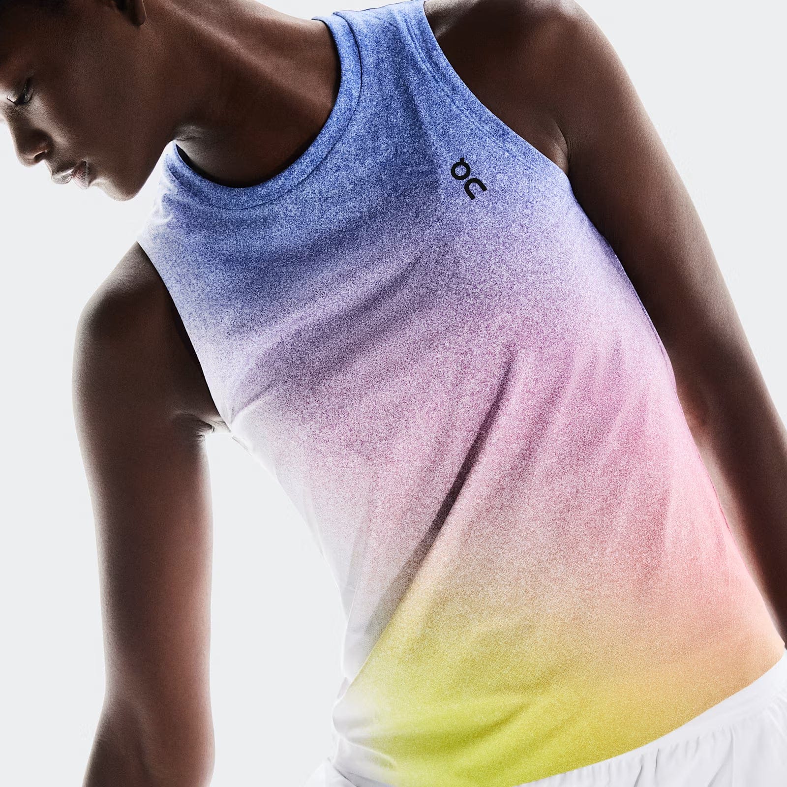 On Court Tank White | Indigo (Women'S)
