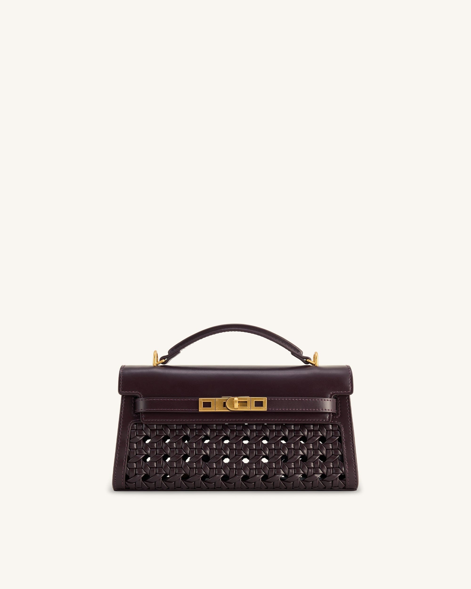 Jw Pei Noor Top Handle Bag Dark Red