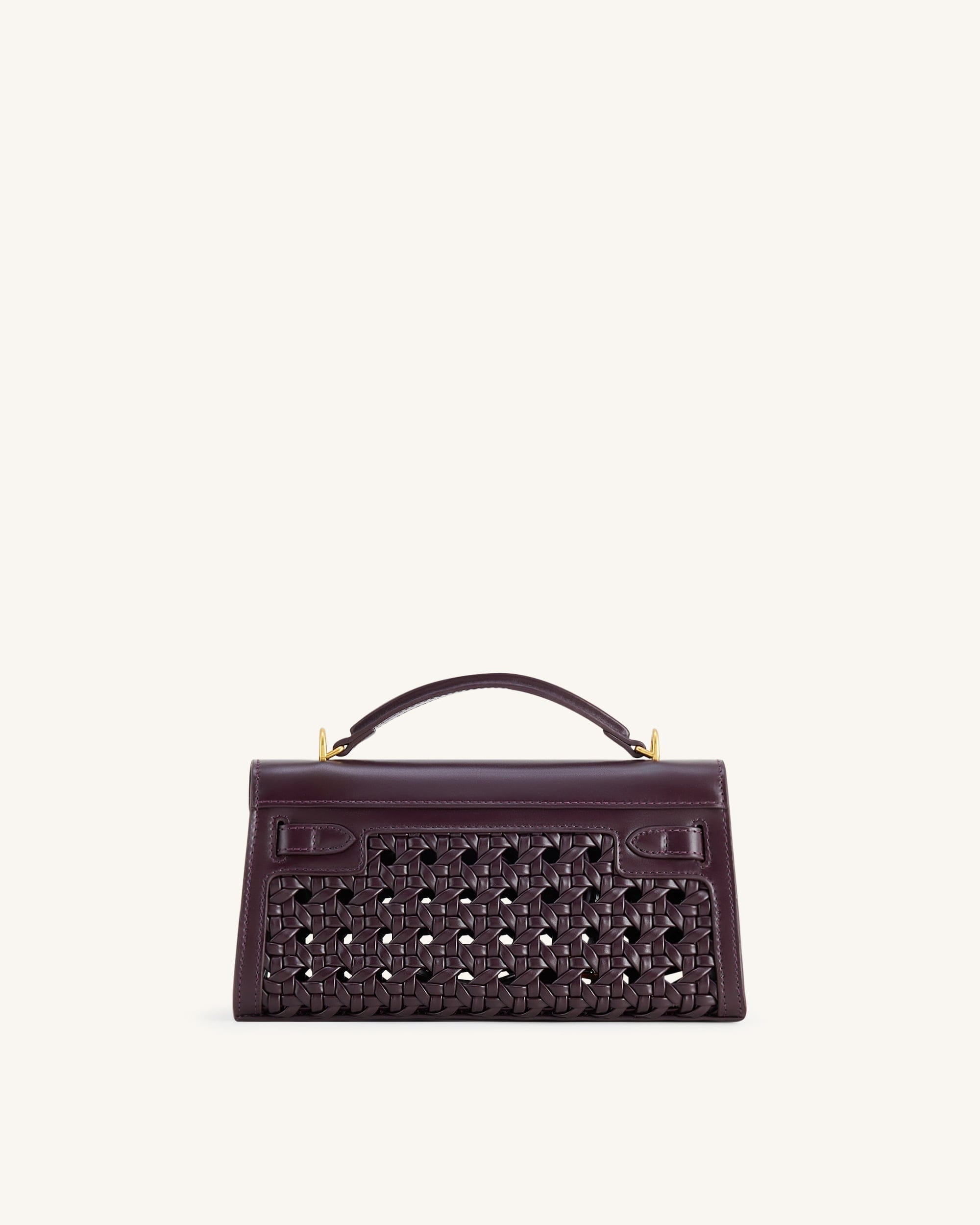 Jw Pei Noor Top Handle Bag Dark Red